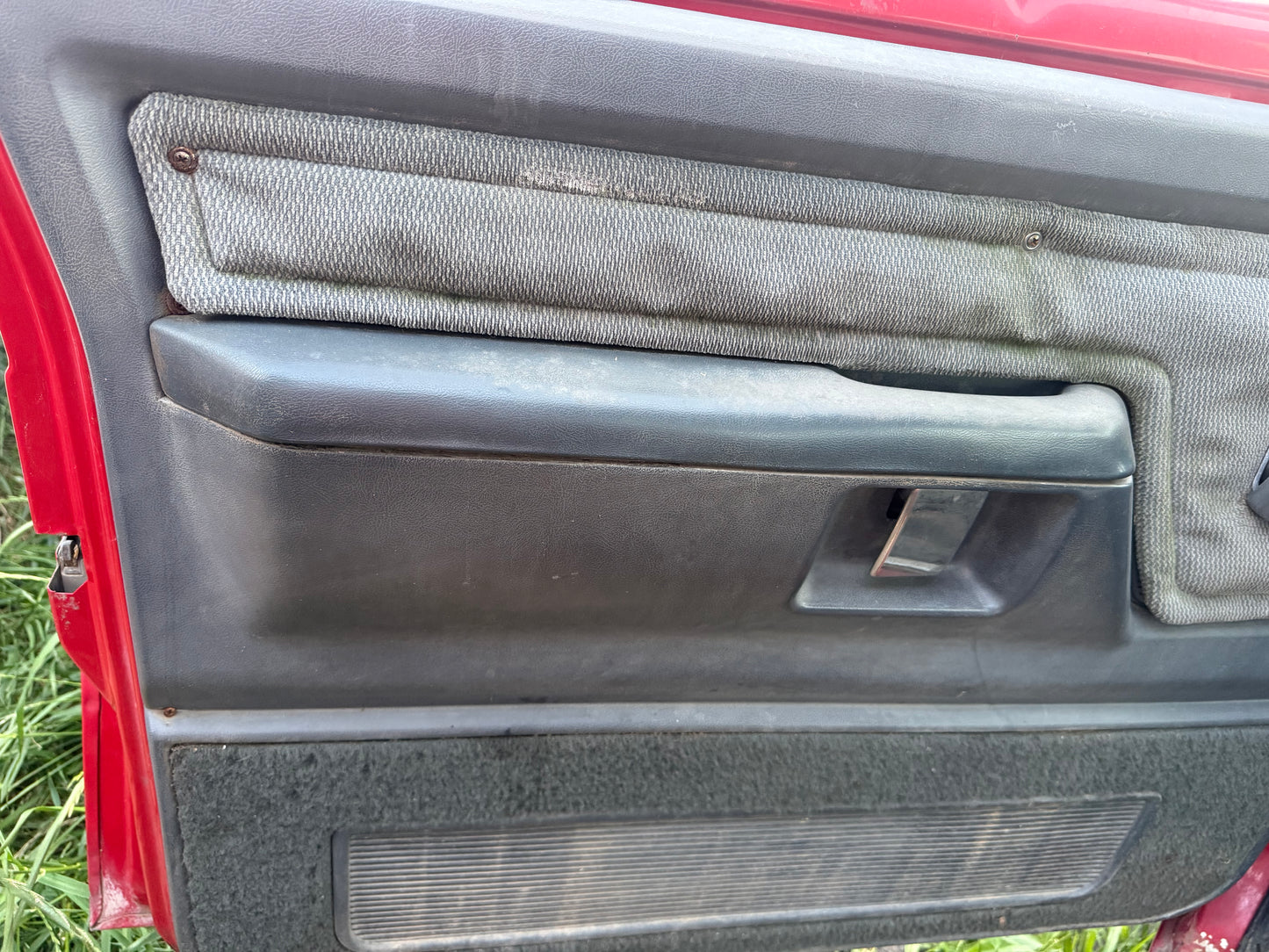 Armrest Drivers Side Grey 89-93 Dodge Ram 1st Gen Cummins