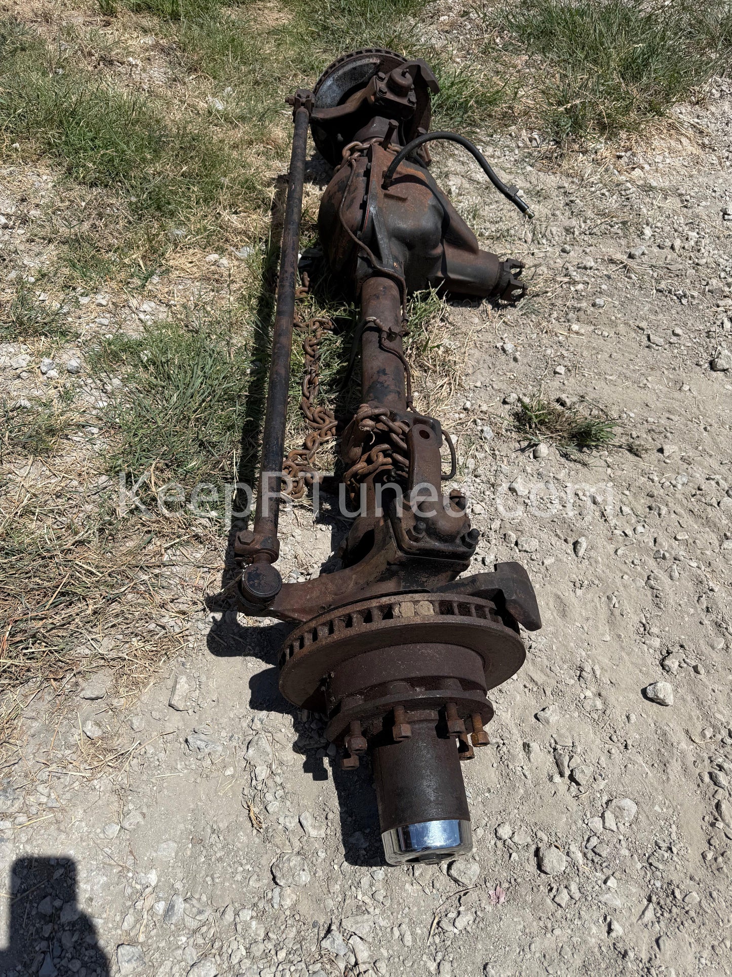 Front Axle Dana 61 3.07 Gears First Gen Cummins 89-91 (Local Pickup or extra for Freight Shipping)