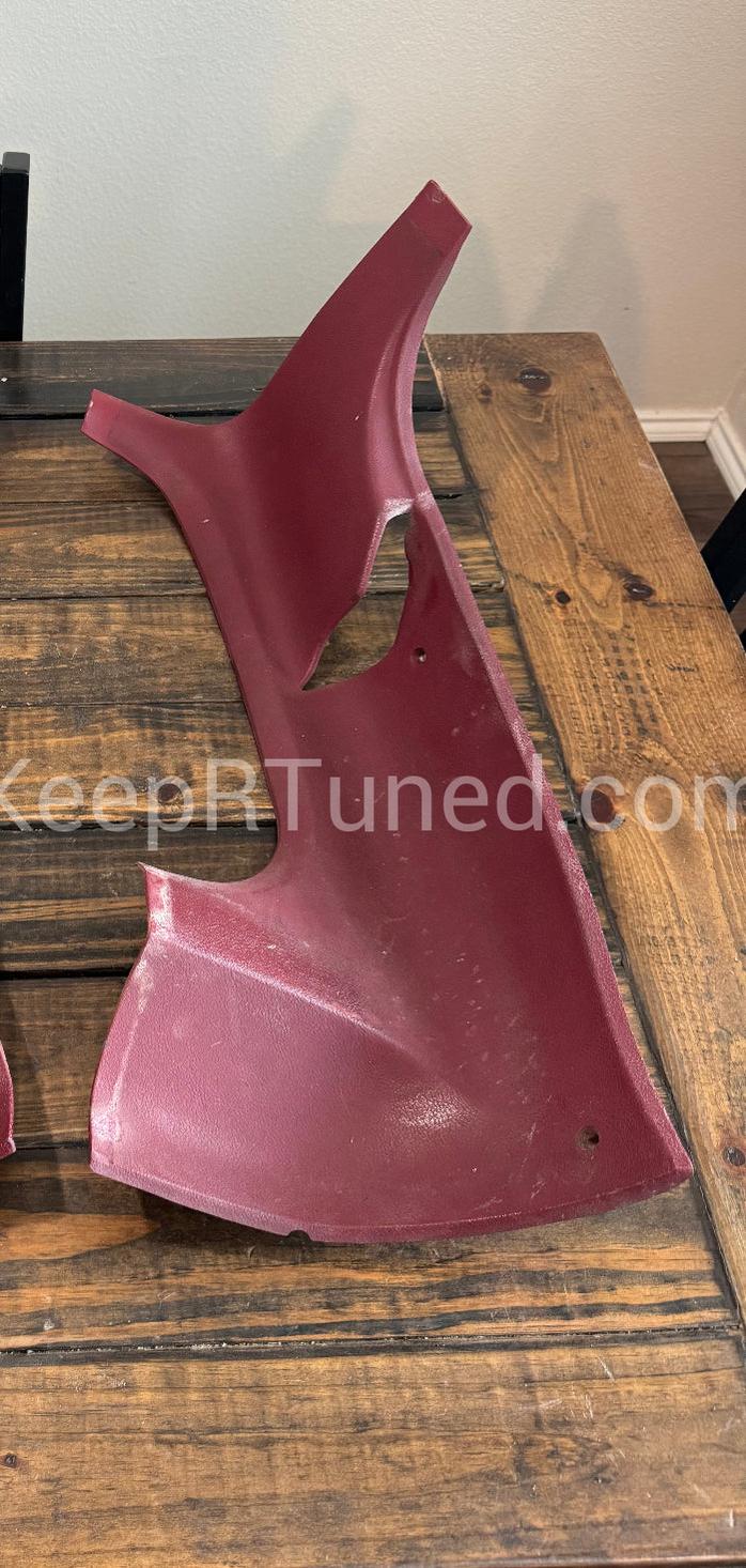 Trim Rear Single Cab B Pillar Trim Seat Belt Drivers Side