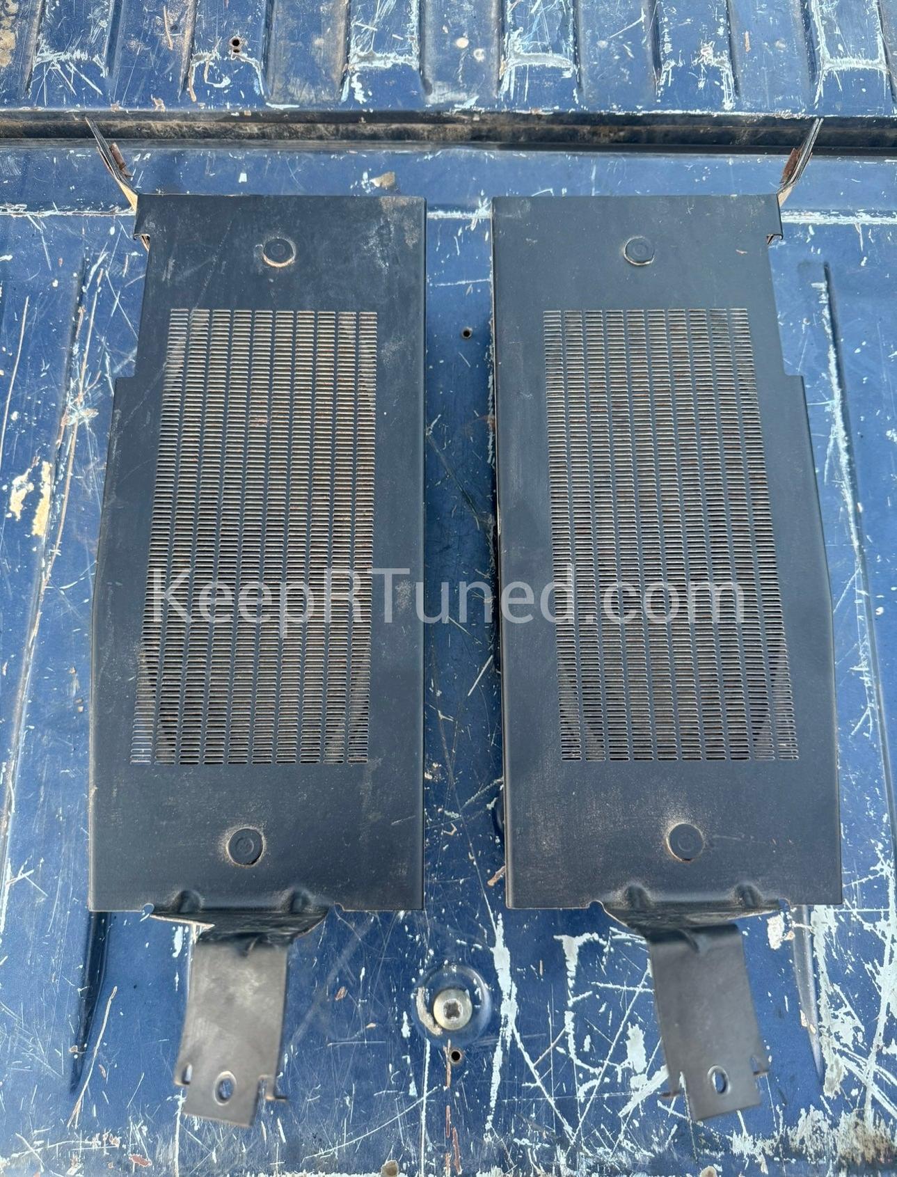 Single Cab Rear Speaker Housing Cover Pair