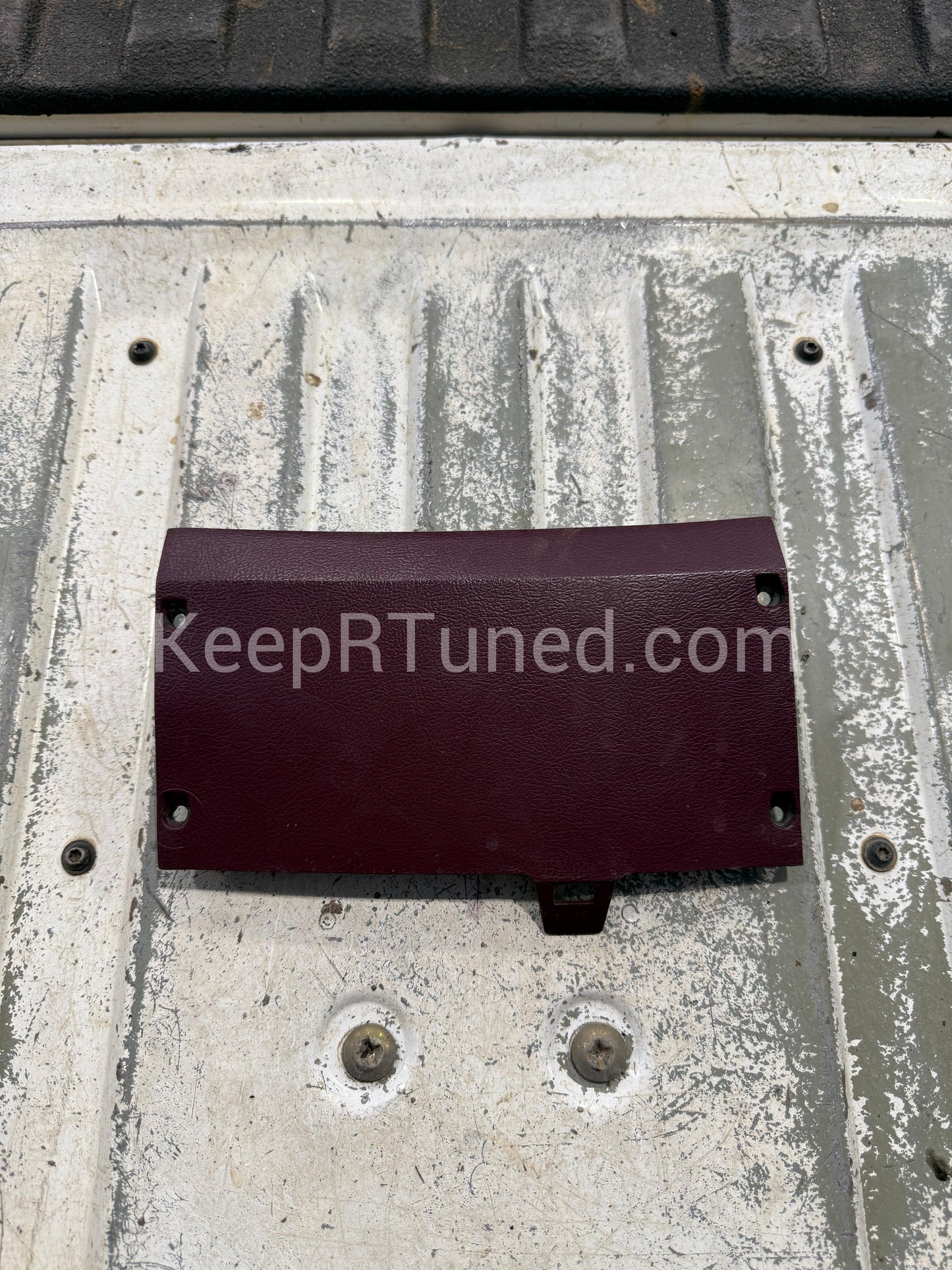 Trim - Fuse Box Holder Dark Red