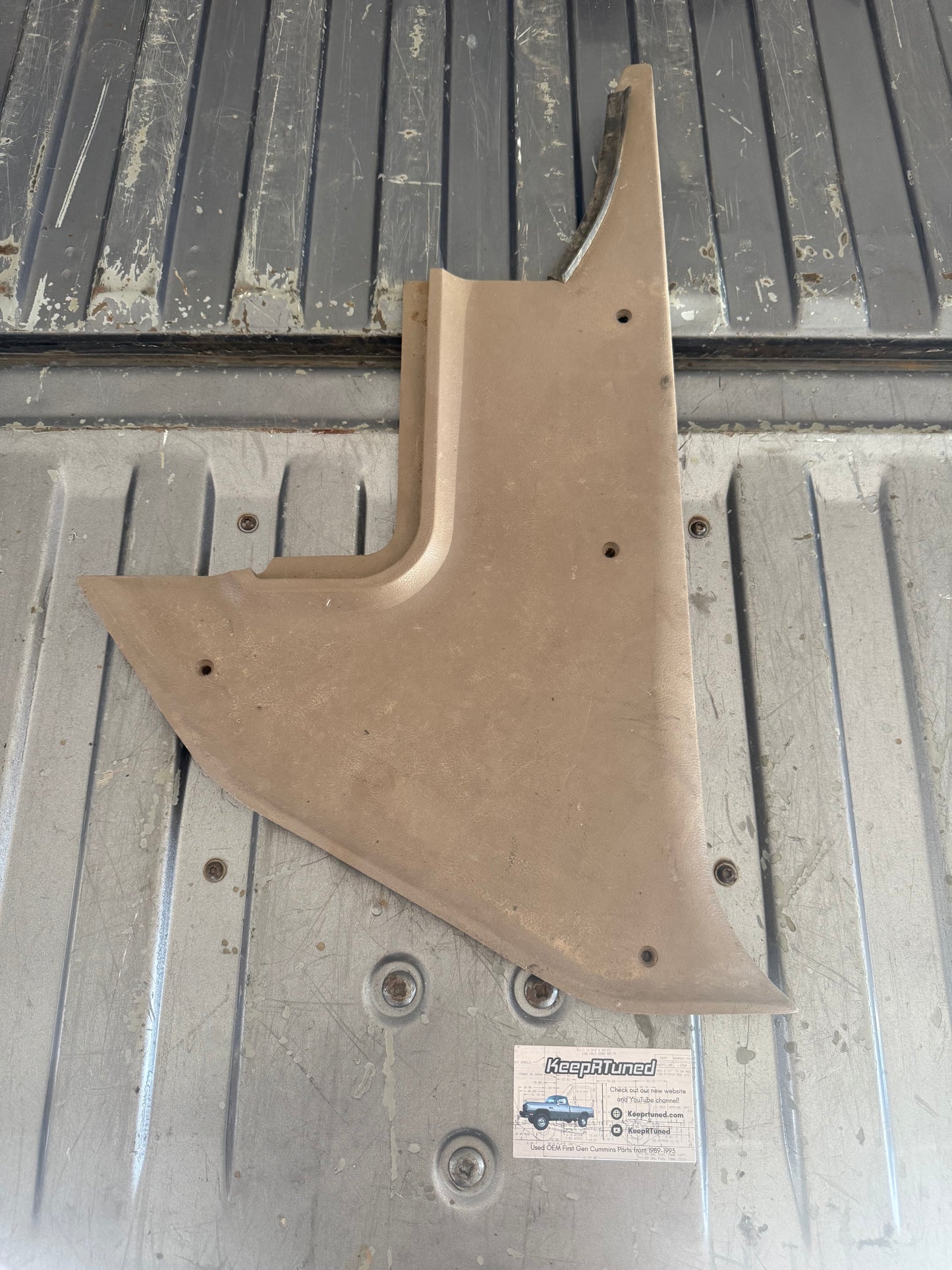 Kick Panel Passenger Side Light Tan