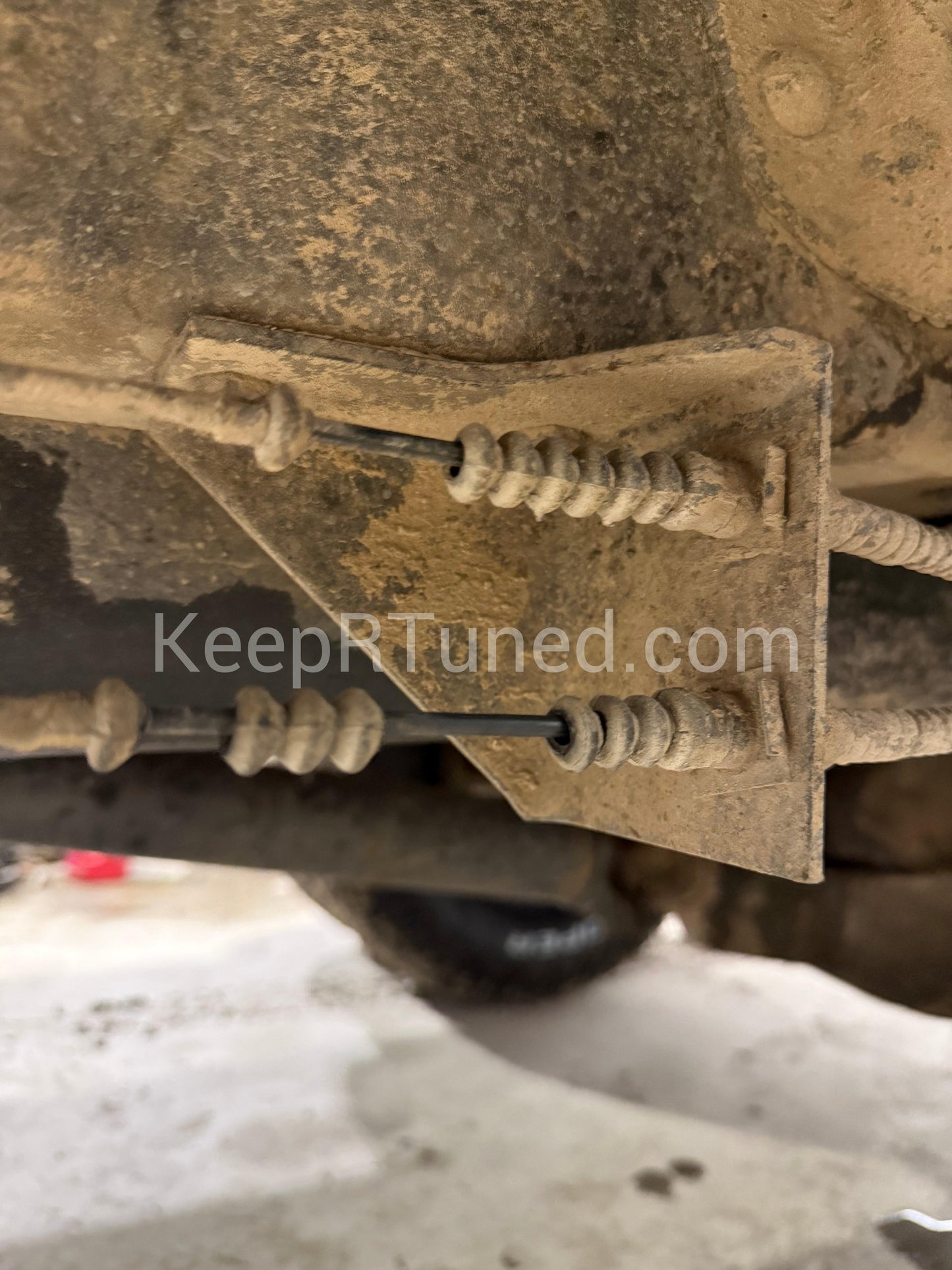 E-Brake Rear Frame Bracket Cummins (Bracket that the rear end 2 e brake lines go through)