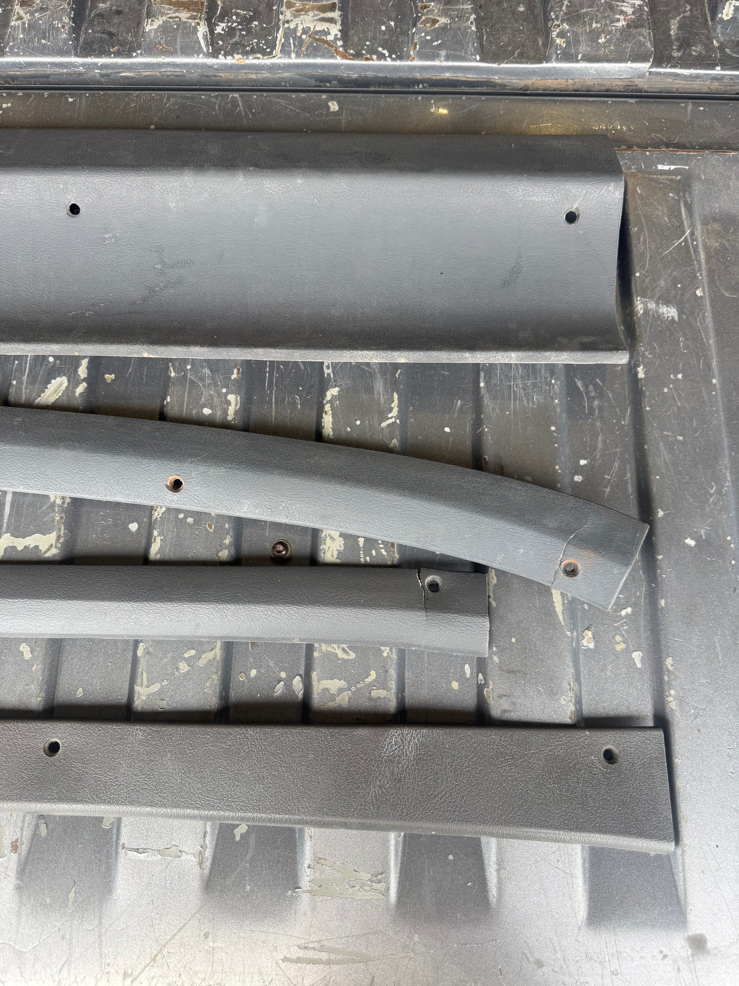 Grey Headliner Trim Bundle 81-93 Dodge Ram 1st Gen Cummins