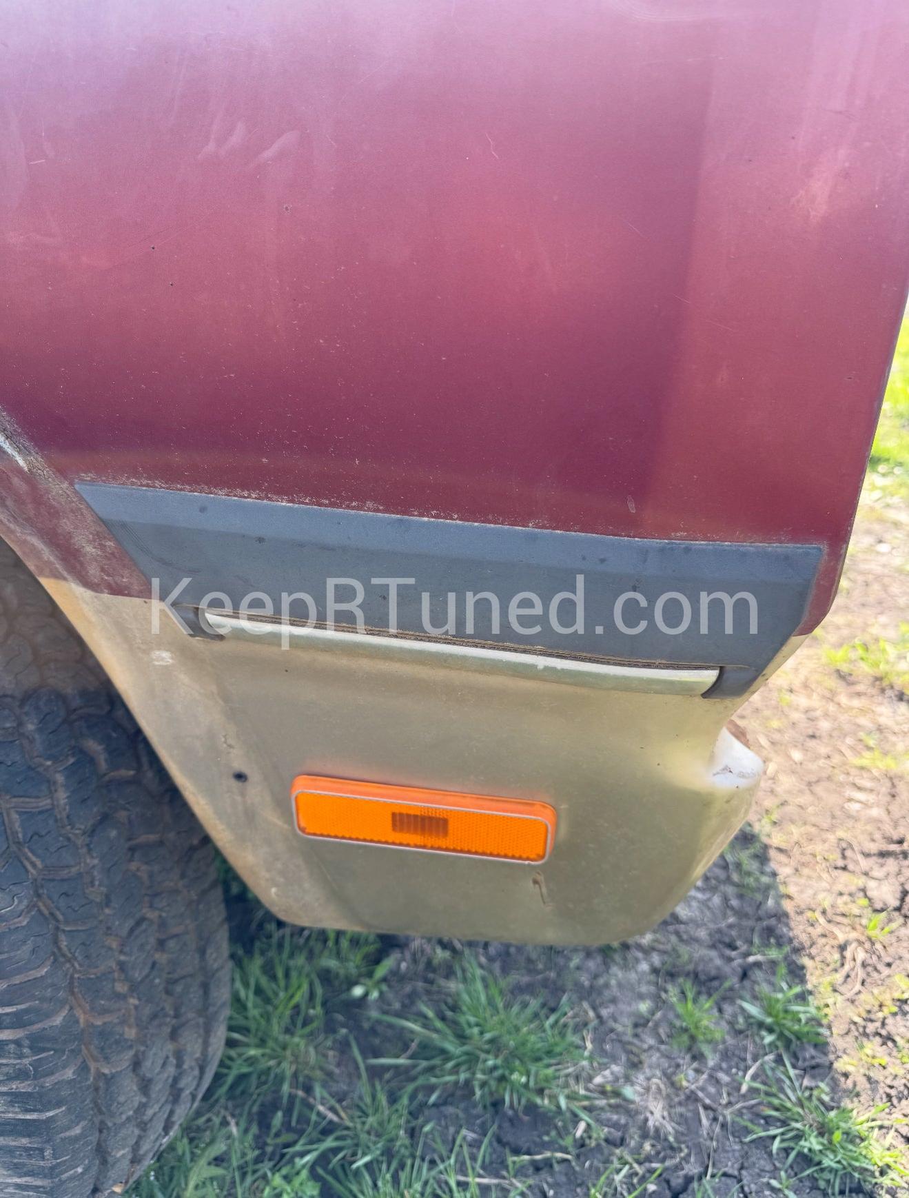 Trim LE Front Fender Trim Passenger Side