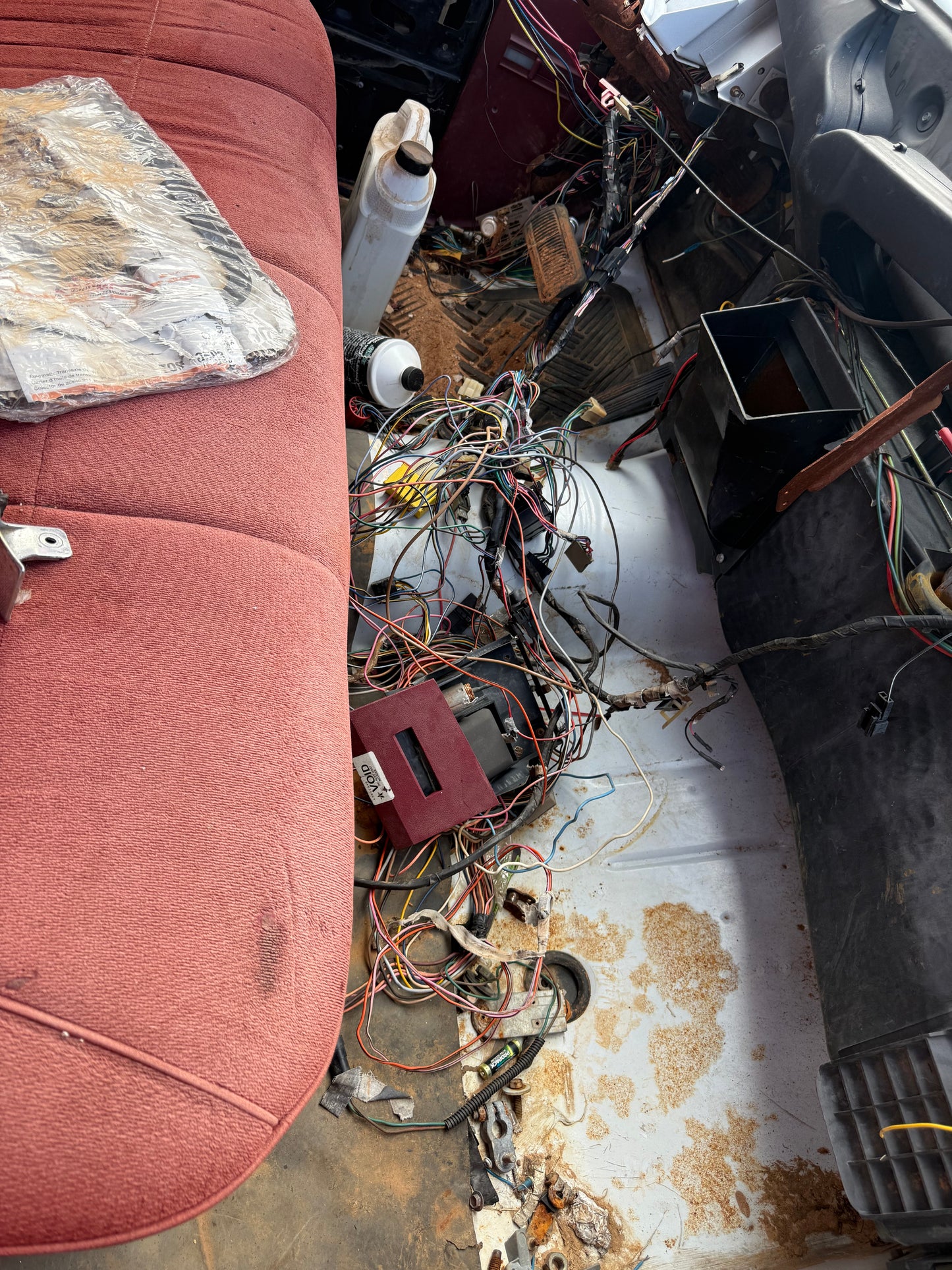 White single Cab Gutted 1st Gen Cummins 89-93