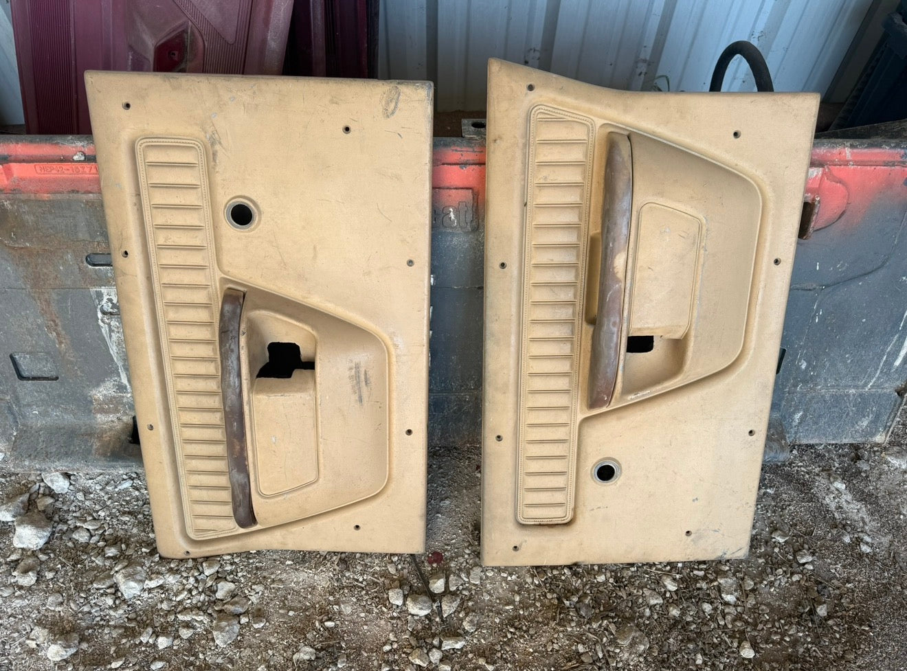 Crew Cab Rear Door Panel Set