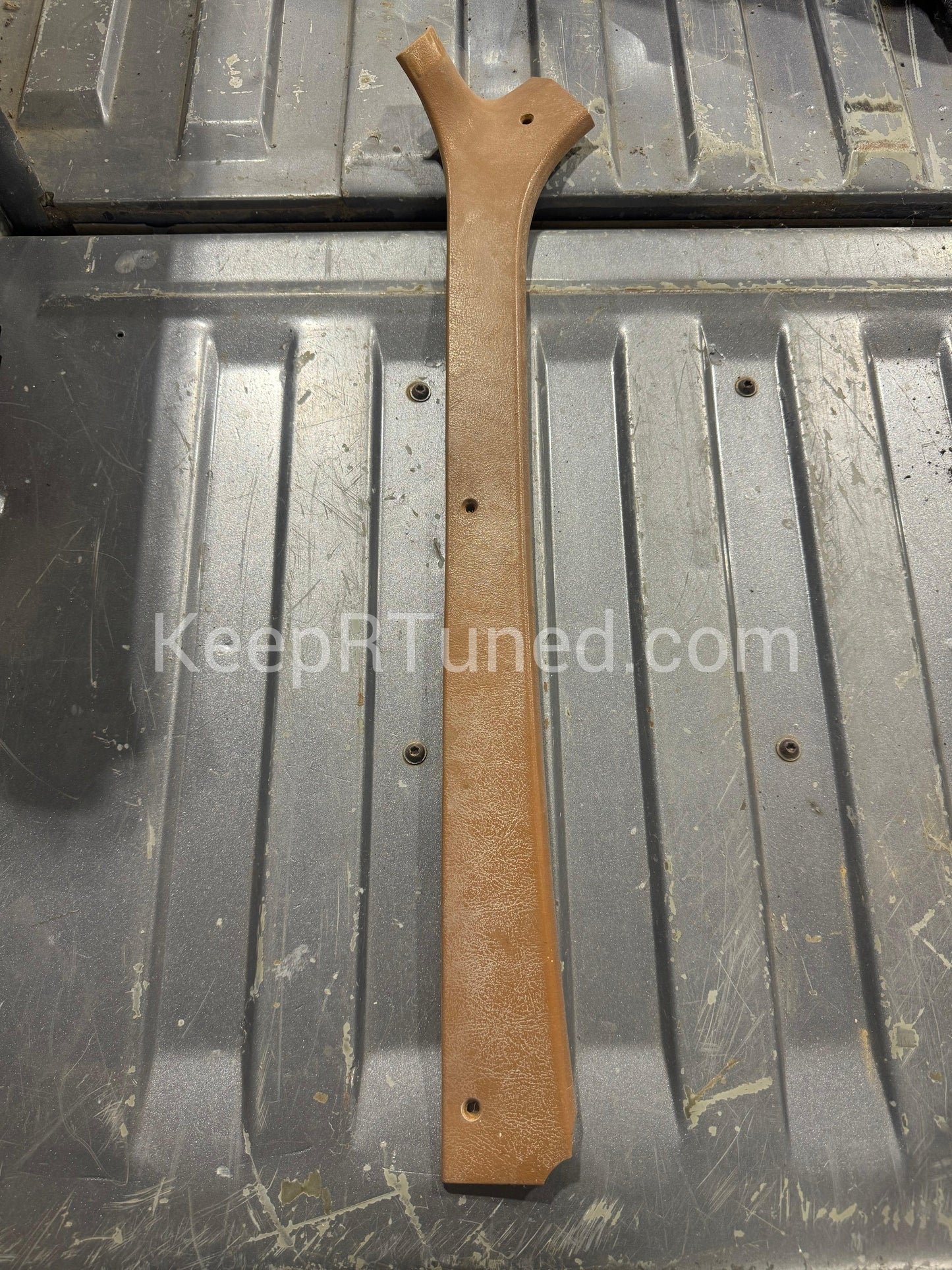 Headliner Trim Above Drivers Side - Tan 89-93 Dodge Ram 1st Gen Cummins