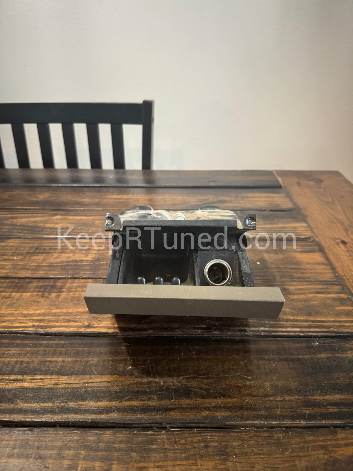 Trim - Ash Tray Cover (Light Tan) + Ash Tray Assembly