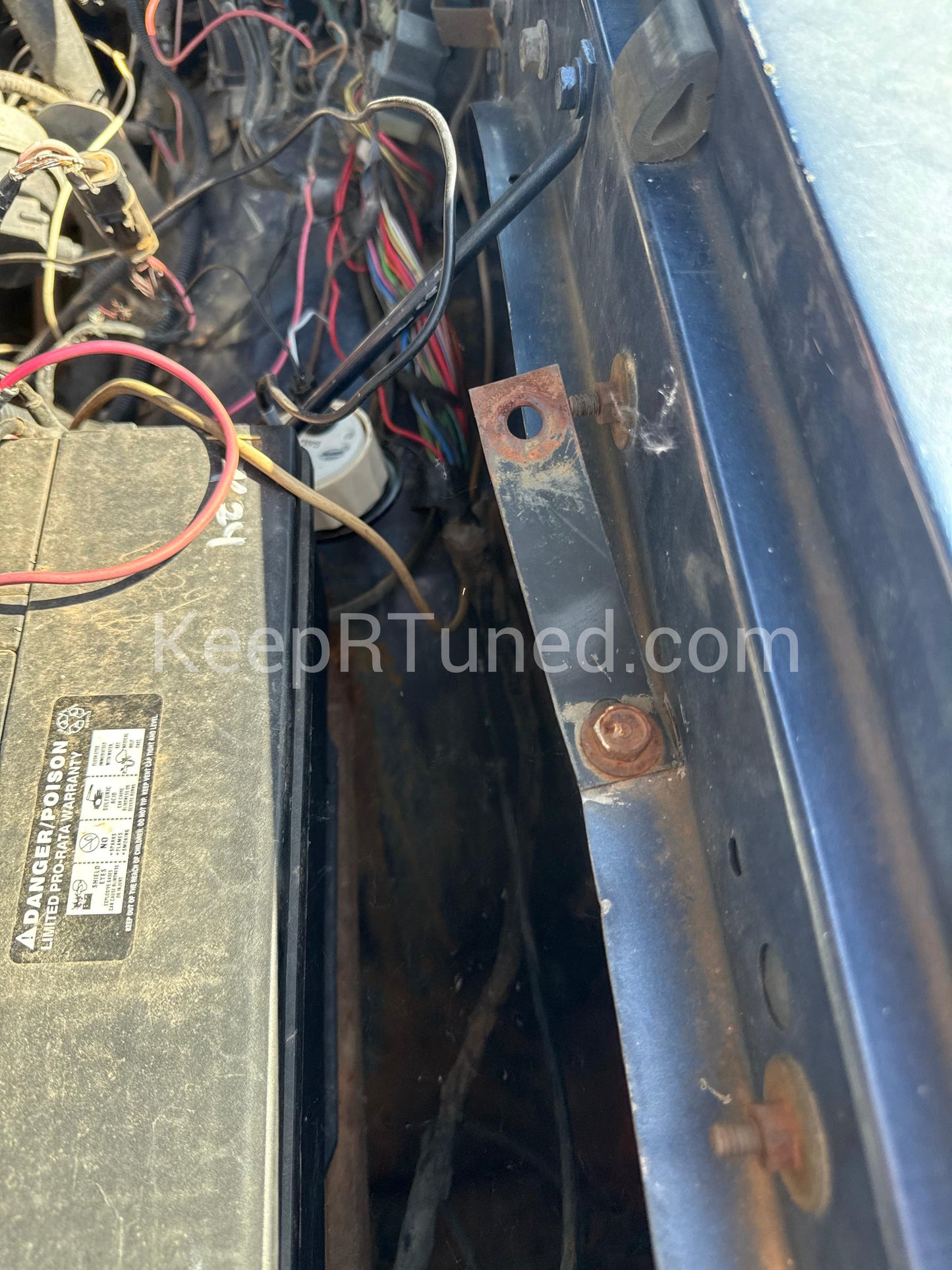 Battery Factory Fender Battery Hold Down Bracket