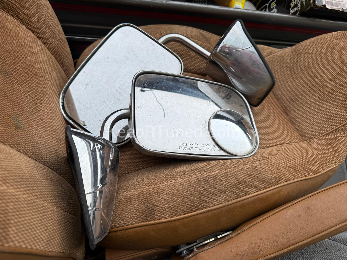 Manual Mirror Pair (Stock Picture In Good Shape)