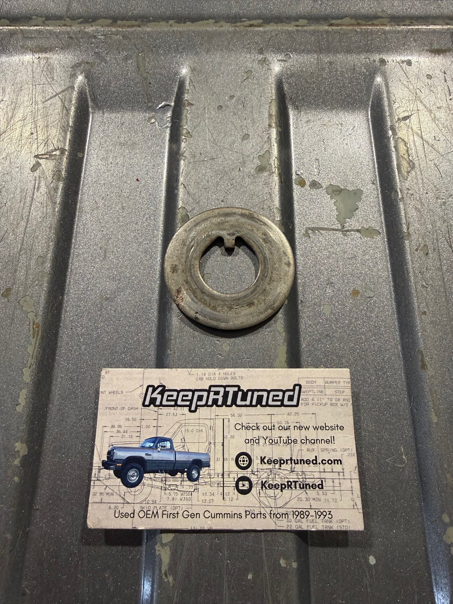 Locking Washer for 2wd Front Hub / Spindle Cummins 1989 - 1993 Dodge Ram First Gen