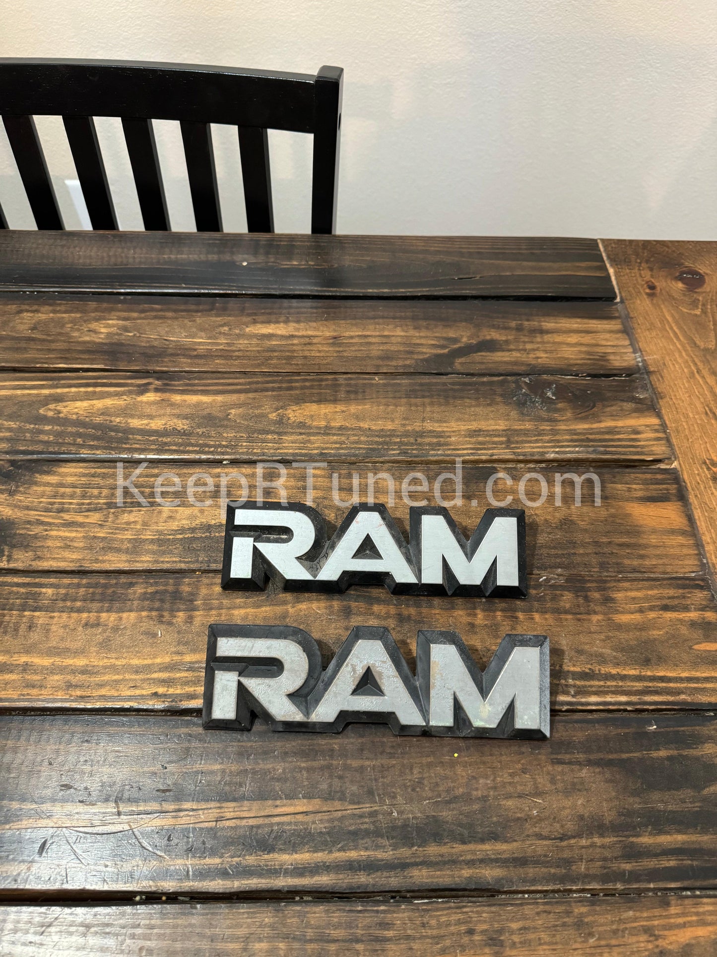 Emblem Ram Gas Truck (Pair)