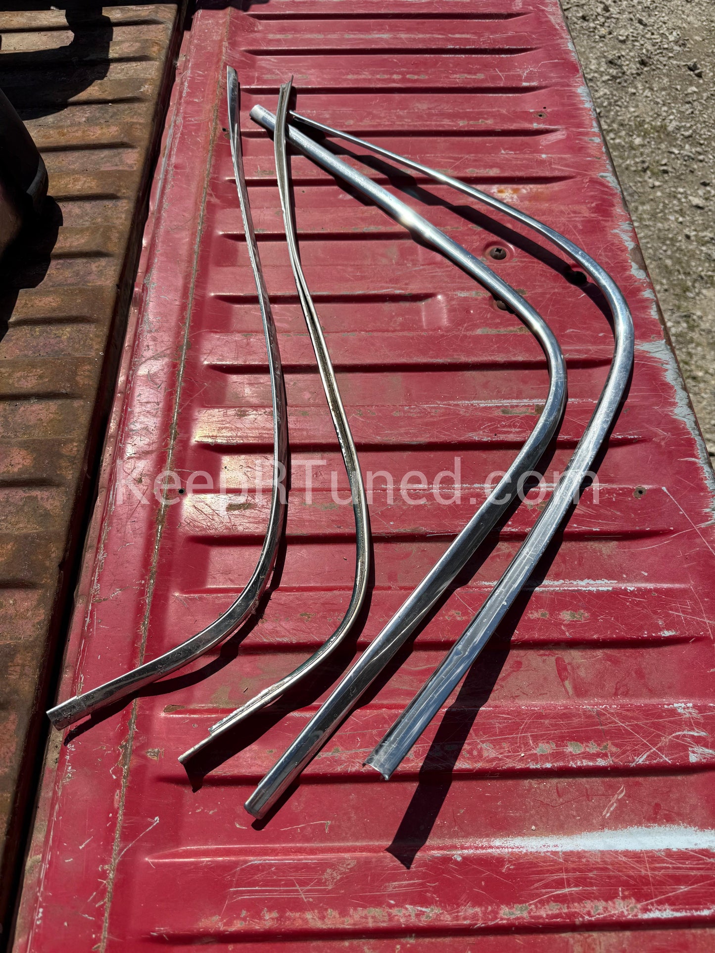 Stainless Drip Rail Moulding For Single Cab Roof