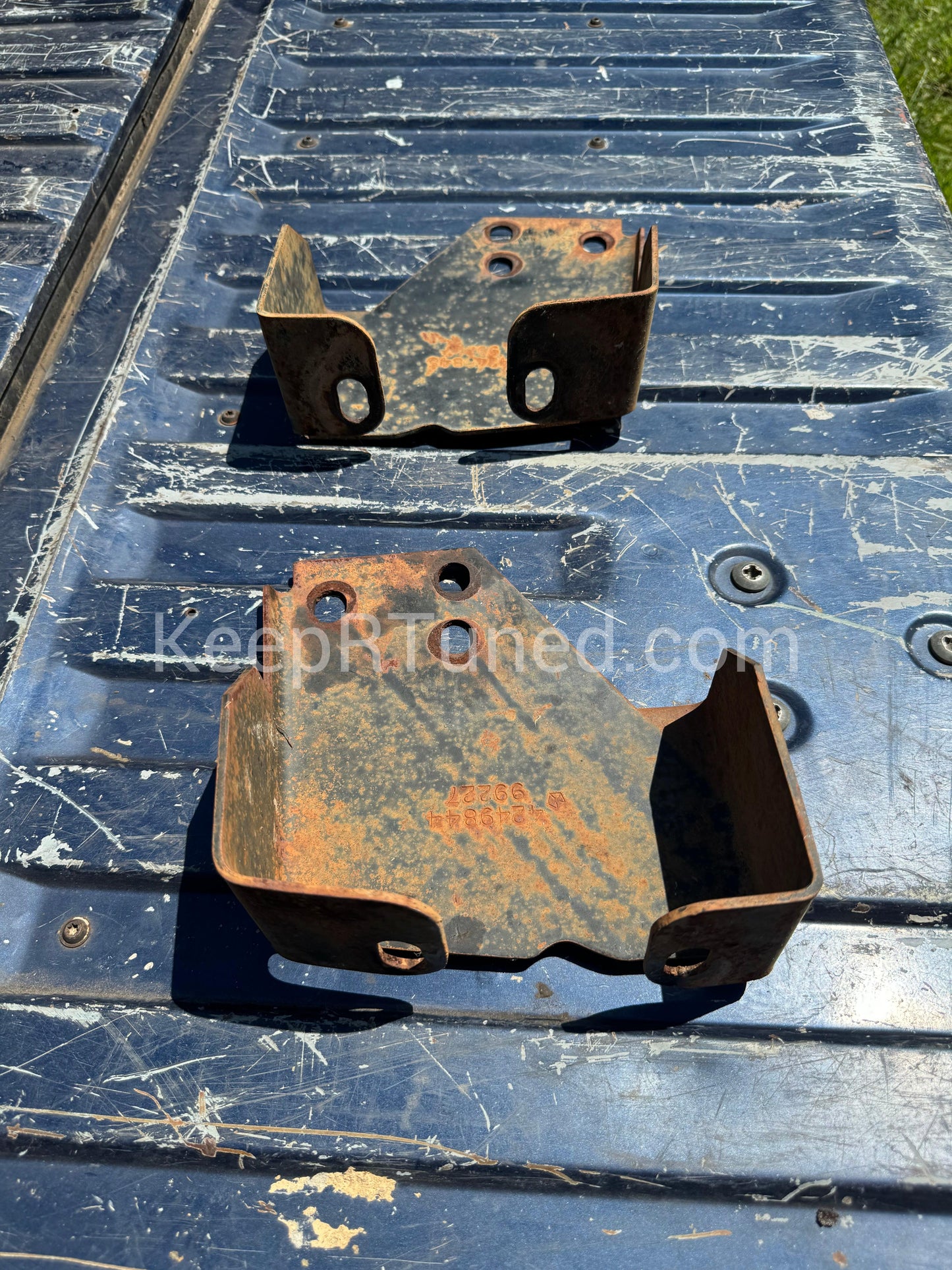 Front Bumper Brackets 89-90 Pair