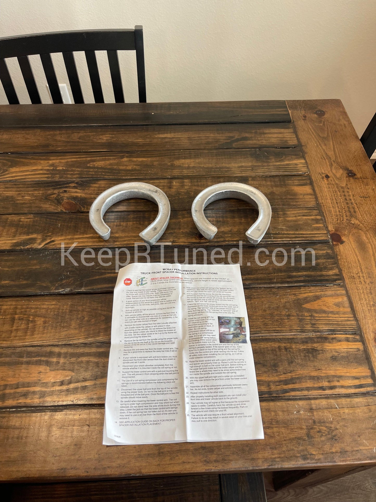 Front 2wd Suspension Coil Spring Leveling Kit