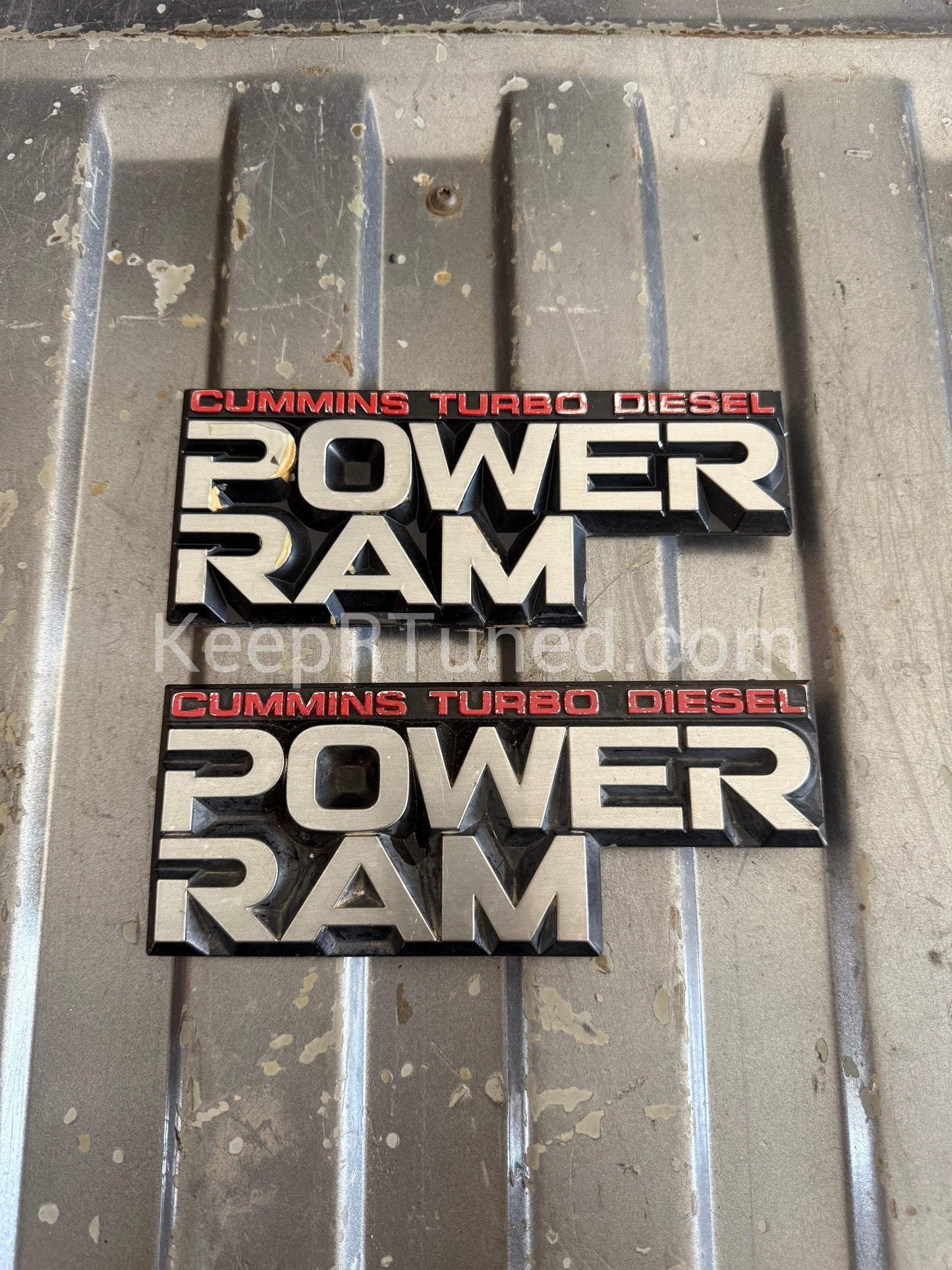Power Ram Cummins Emblem 89-90 W250 W350