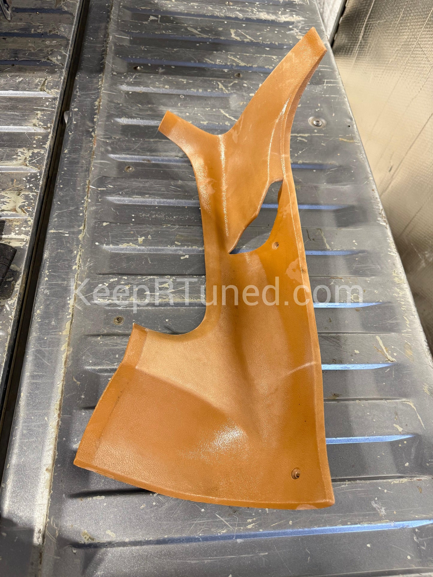 Trim Single Cab Seat Belt Corner B Pillar Trim Tan Drivers Side Seatbelt OEM