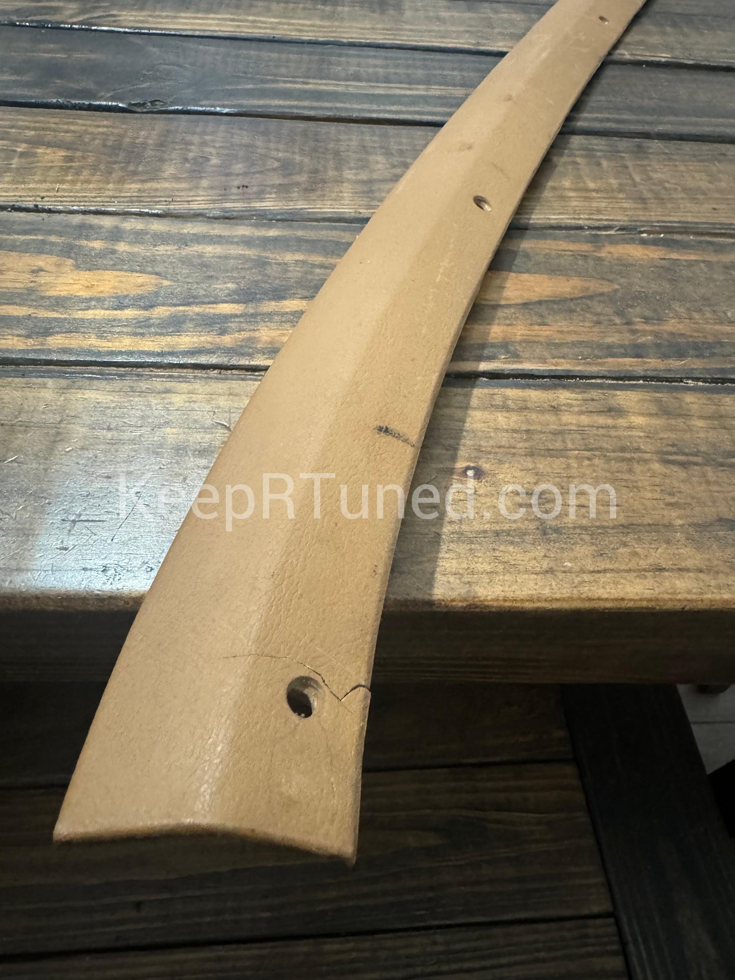 Headliner Trim Above Windshield - Tan 89-93 Dodge Ram 1st Gen Cummins
