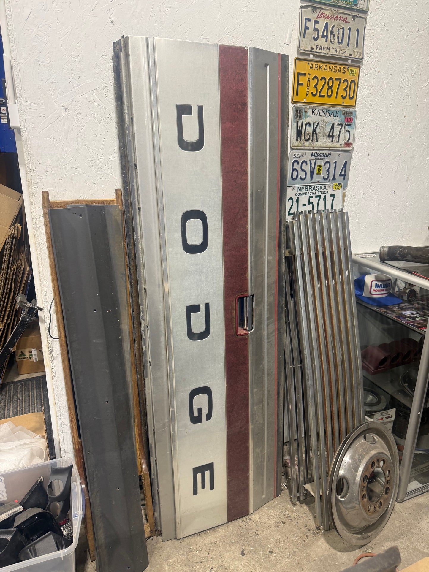 Tailgate silver LE First Gen Cummins - (Contact Us for Shipping Quote)