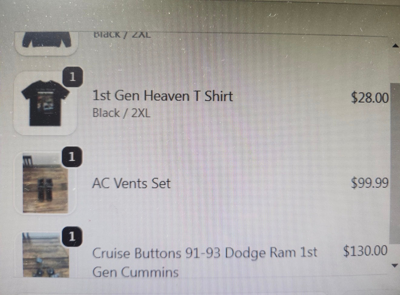 Shirt and Hoodie black 2XL Cruise Buttons and ac vents set of 4
