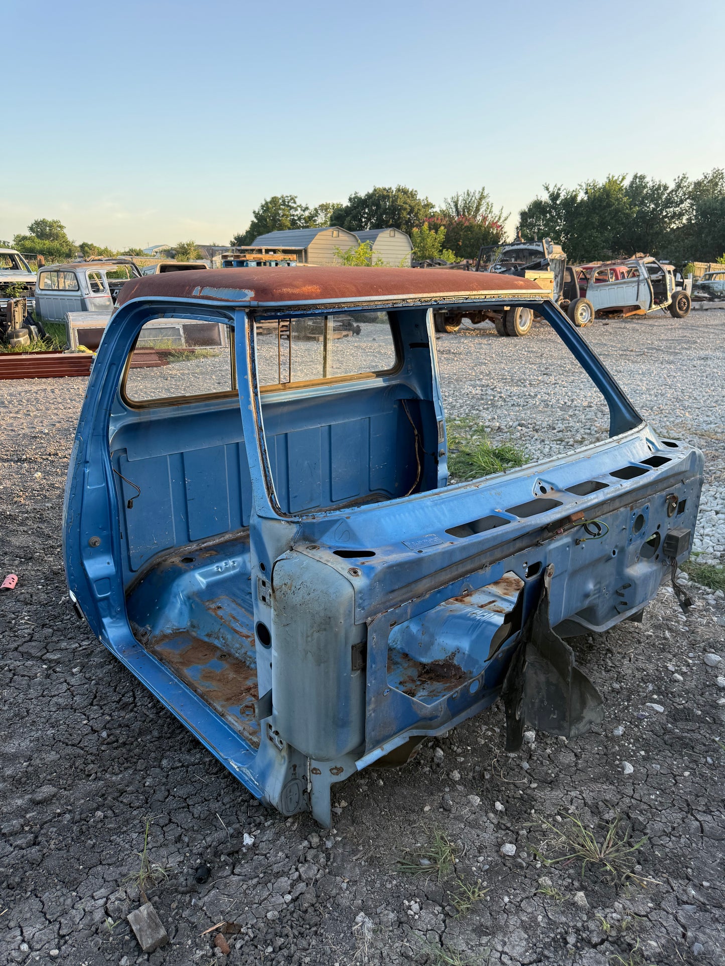 Single Cab Blue Truck Cab 1990 First Gen Cummins Dodge Ram Local Pickup