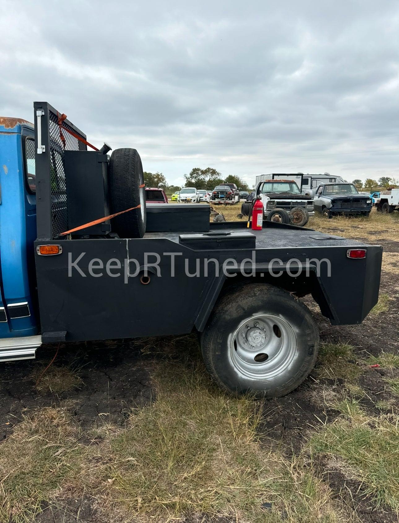 Z Flatbed 1990 dually bed