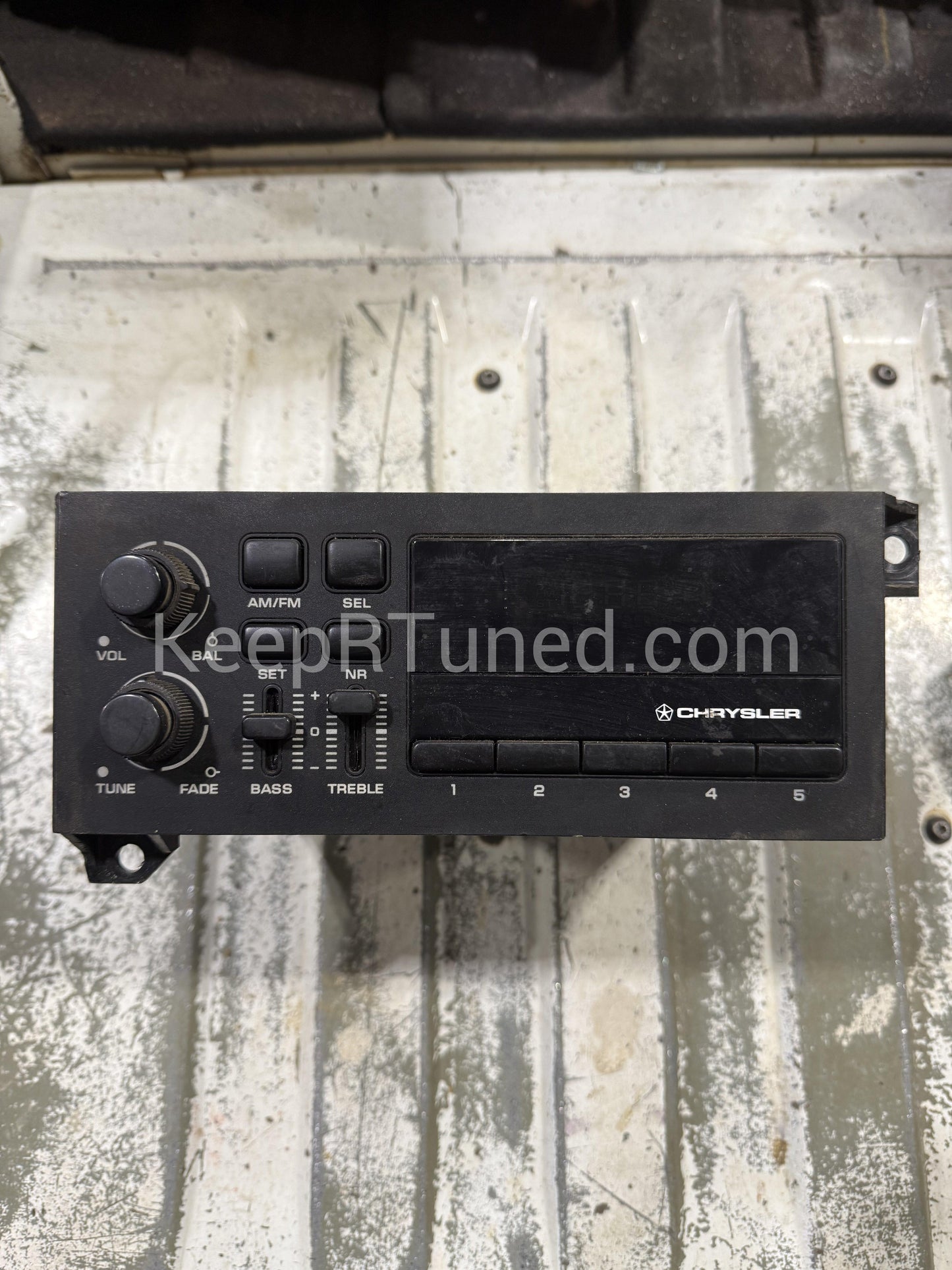 Stock Radio No Tape Player Selling As Is