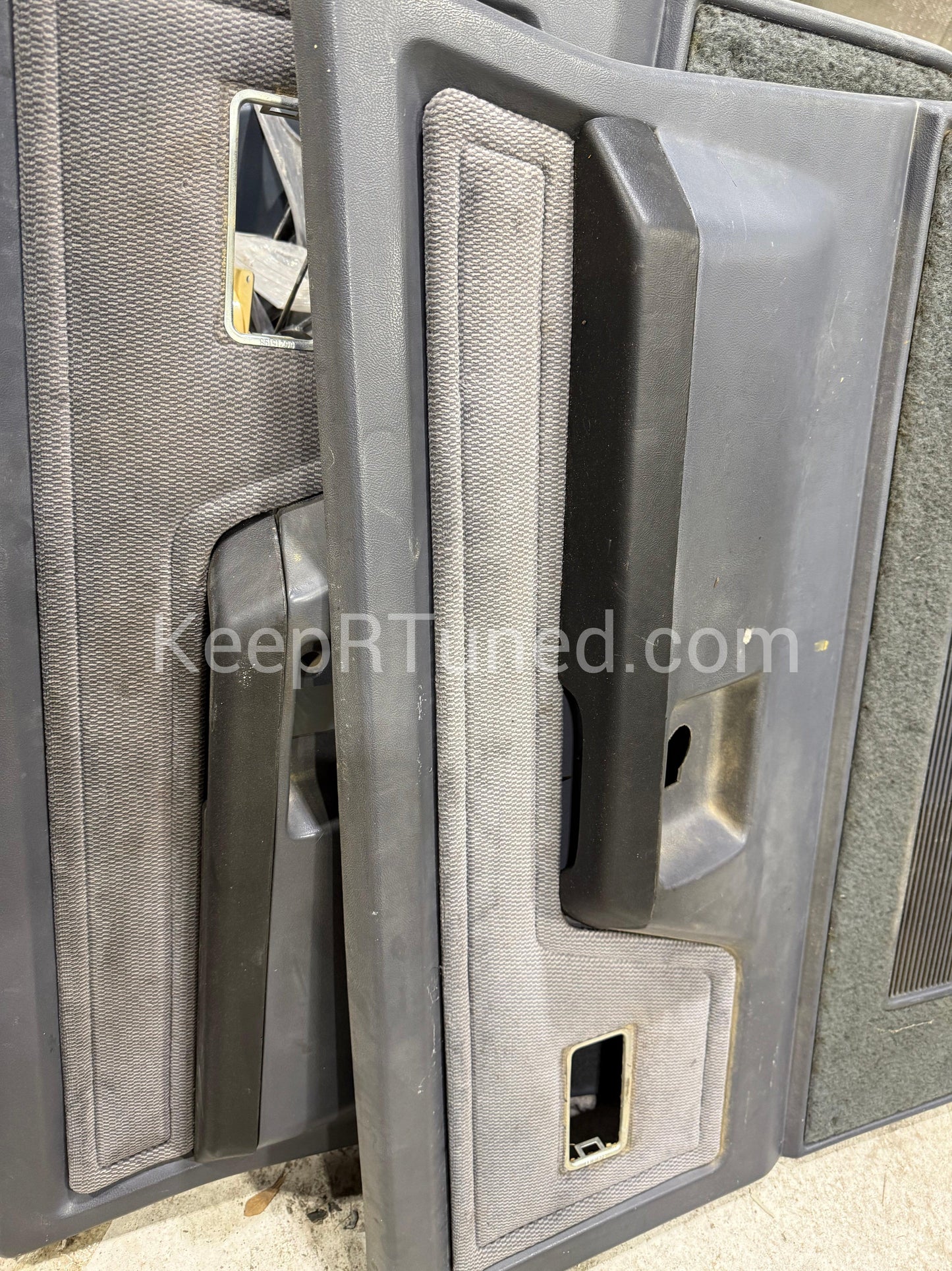 Armrest Pair Black (Aftermarket) 89-93 Dodge Ram 1st Gen Cummins