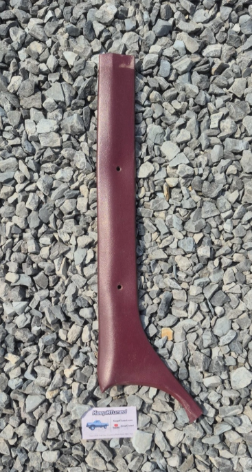 Trim A Pillar Dark Red Passenger Side 1st Gen Cummins Dodge Ram