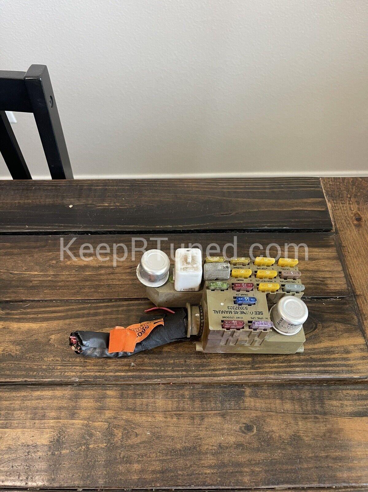 Fuse Box (Good Condition) 81-93