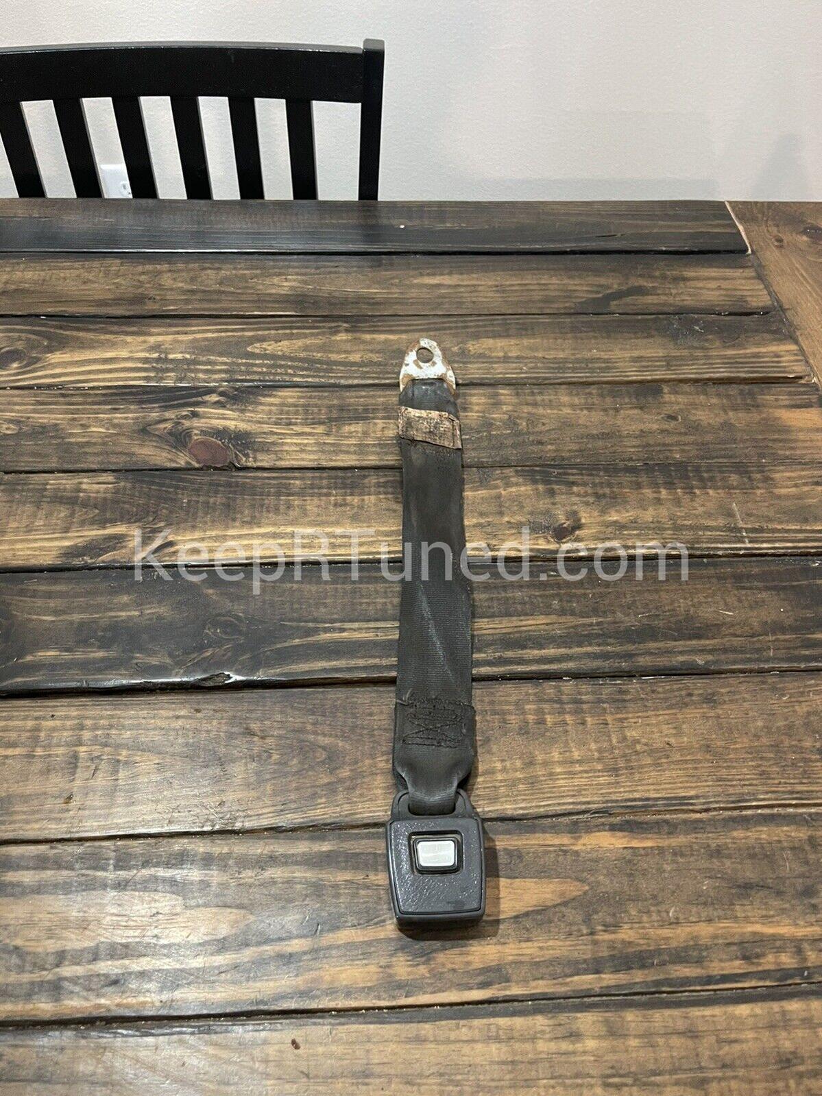 Grey Seatbelt Single Cab Passenger Seat Belt 89-93 Dodge Ram 1st Gen
