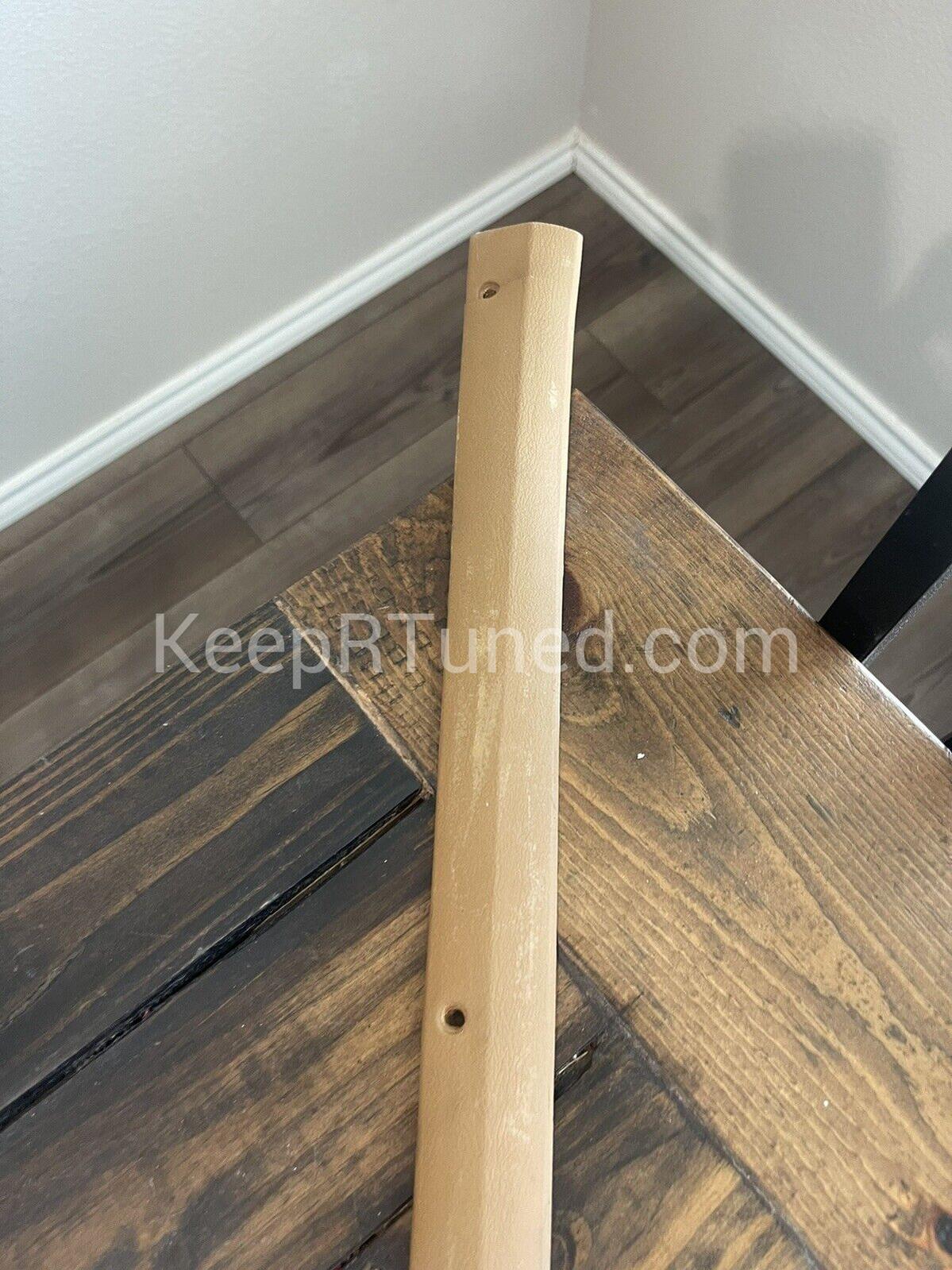 Headliner Trim - Above Rear Window (Spice Tan) Damaged 89-93 Dodge Ram 1st Gen Cummins