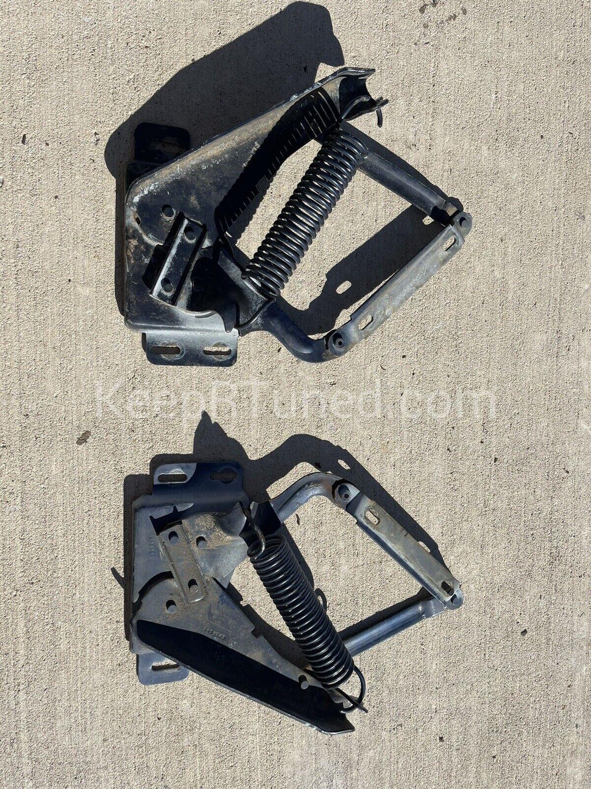 Hood Hinge Set Upgraded Springs 89-93 Dodge Ram 1st Gen Cummins