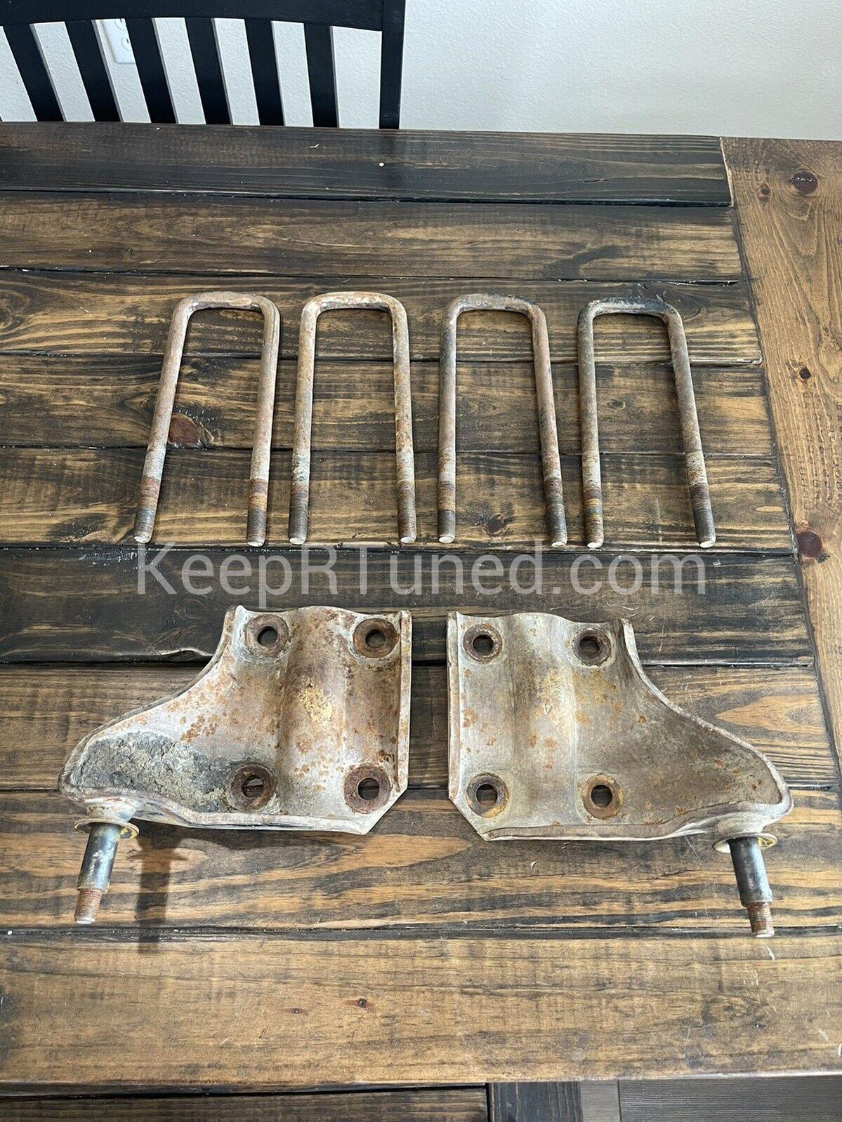 Rear Leafspring Saddle Ubolt / Shock Mounts (d250 d350)