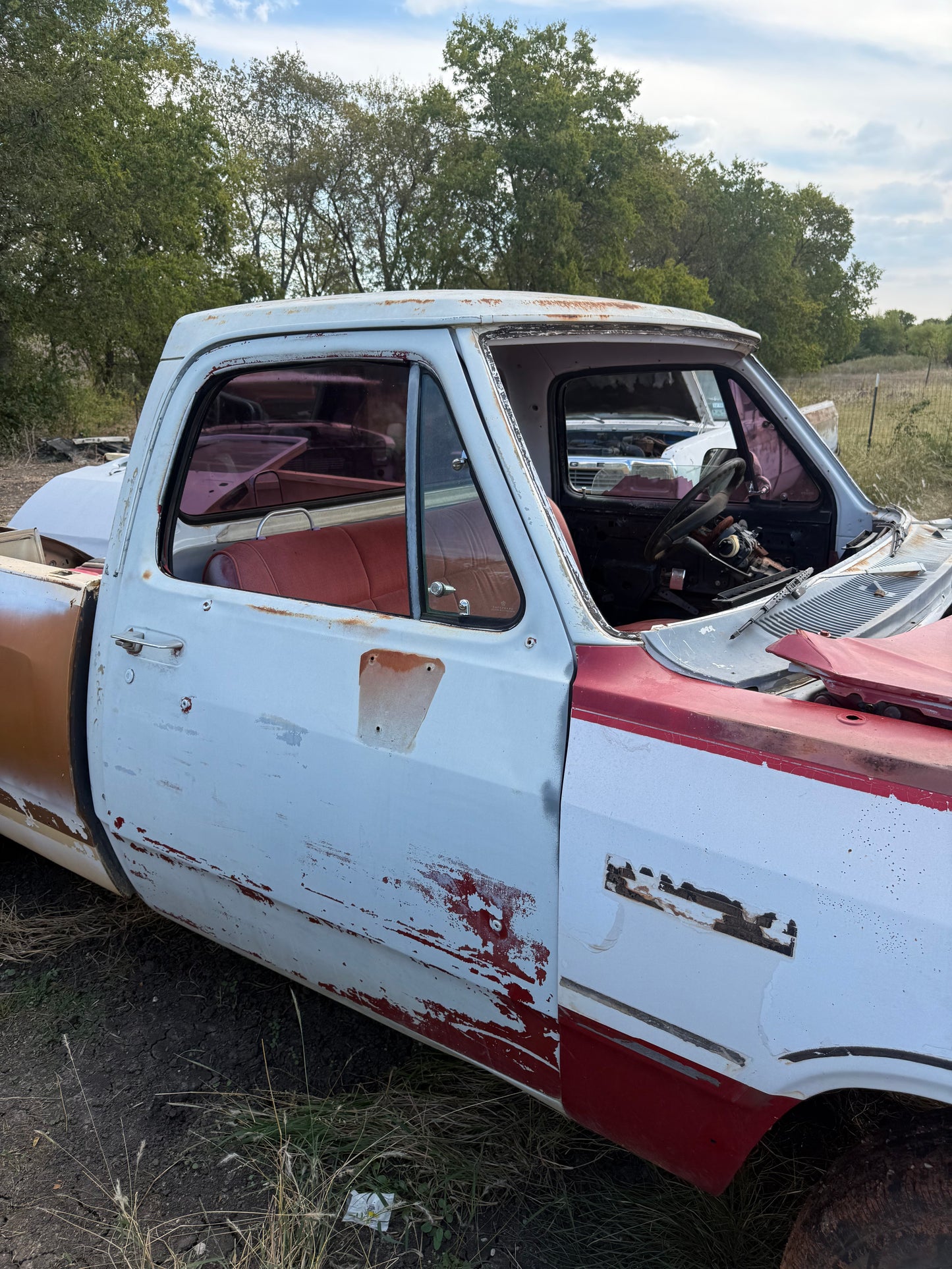White single Cab Gutted 1st Gen Cummins 89-93