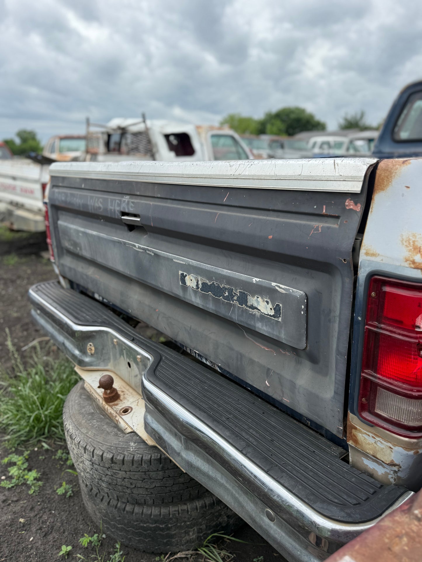 Tailgate Black Dodge Ram 1st Gen Cummins (Local Pickup)