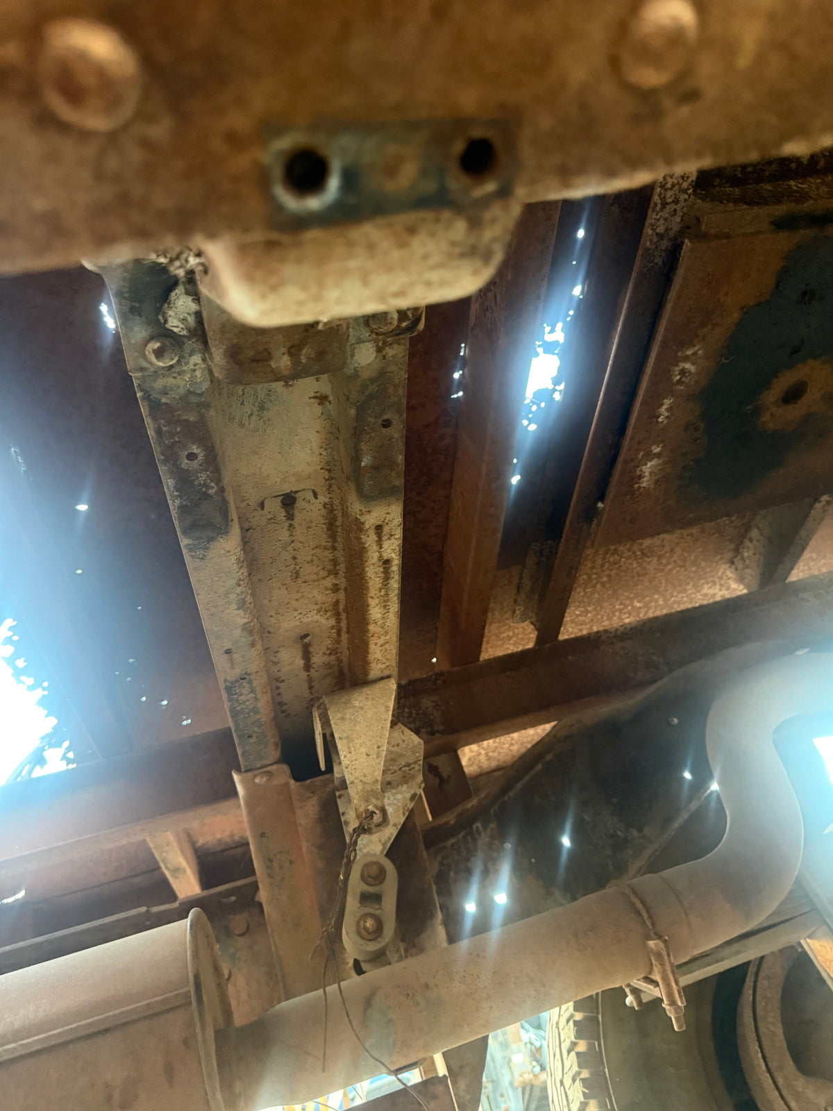 Fuel Tank Strap Holders 89-91 Cummins (Just the holders not the fuel tank crossmember)