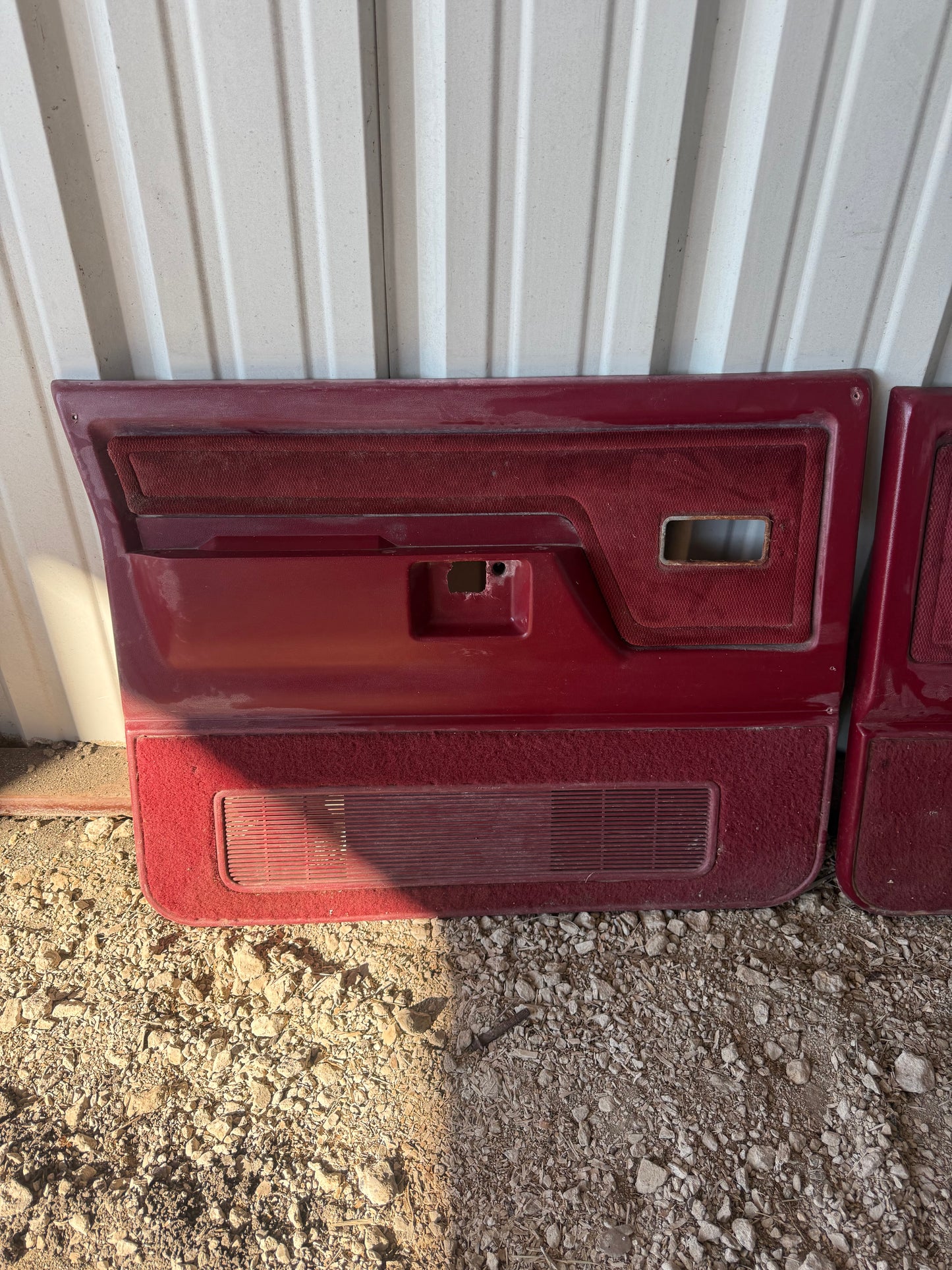 Door Panel Set Red Dodge Ram Cummins Auto