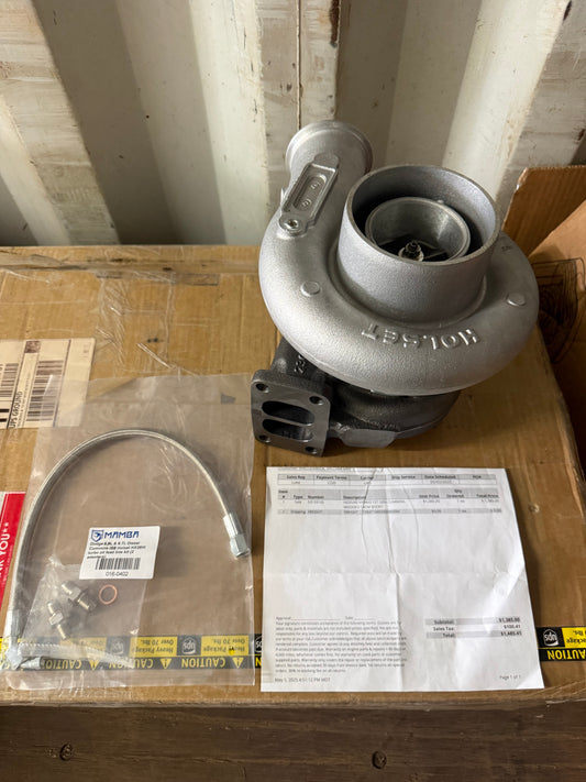Gillet Diesel HX35/40 HYBRID 1ST GEN CUMMINS MODDED 14CM SHORT And Mamba Turbo Oil Feed Line 1st Gen Cummins New In Box 89-93 First Gen Cummins