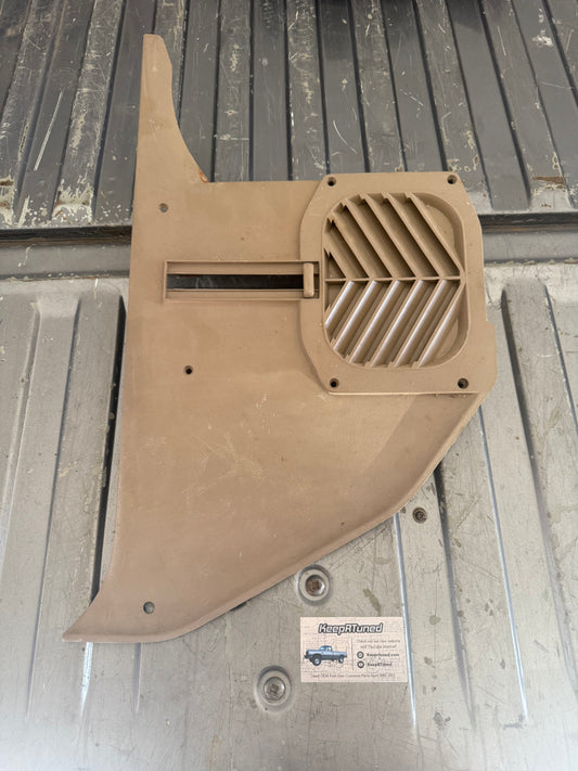 Kick Panel Drivers Side Light Tan