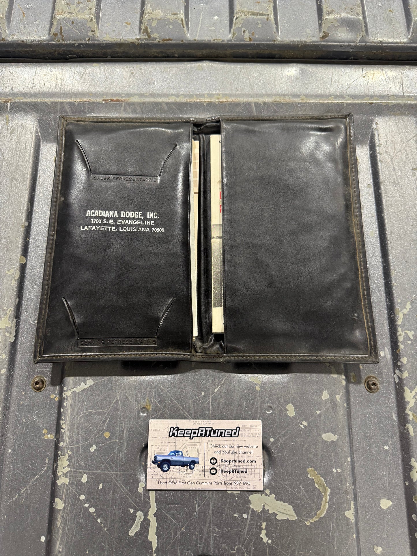 Owner's Manual And Owners Packet 1991 Dodge Ram 1st Gen Cummins