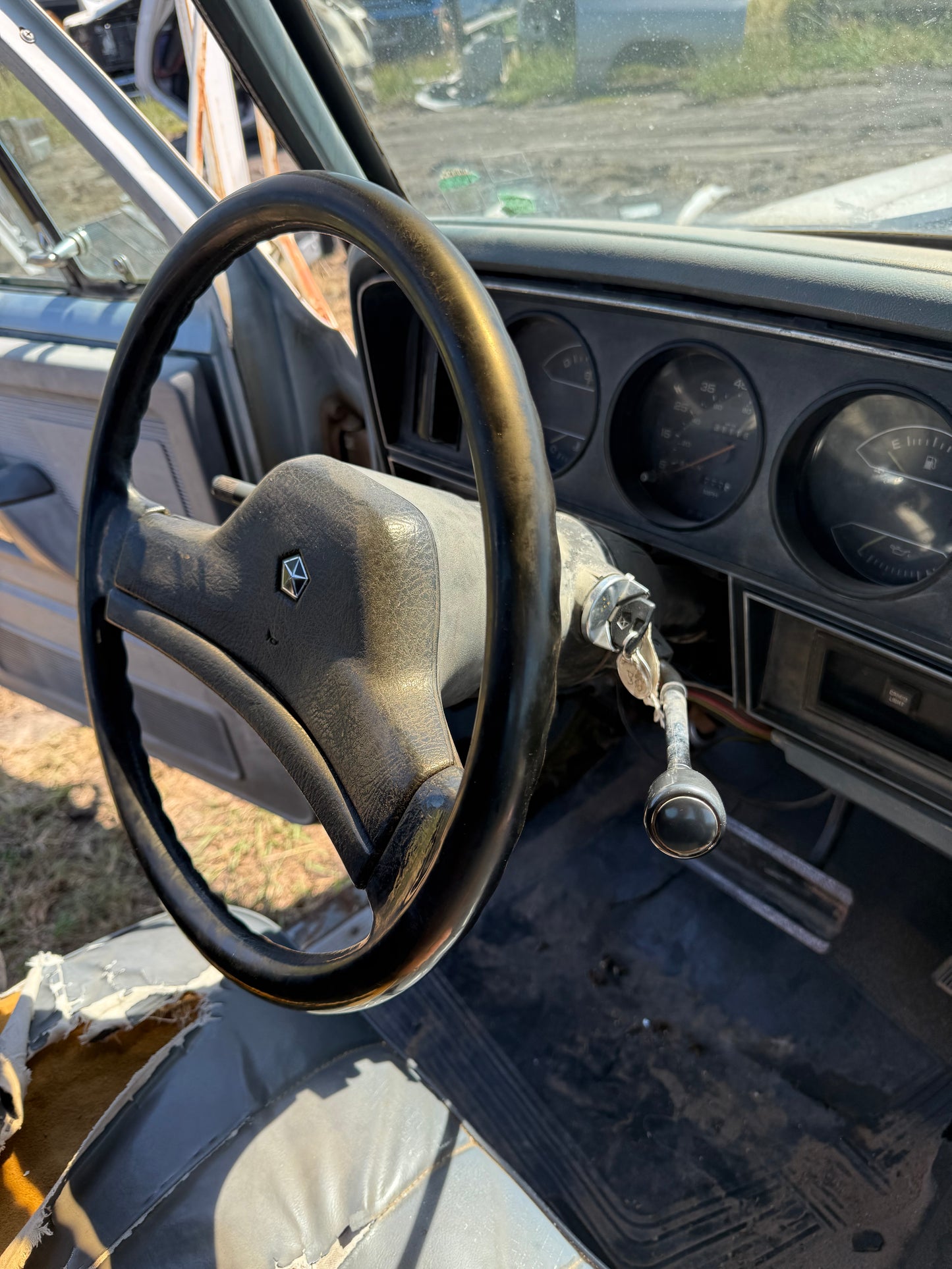 Steering Column 1989 Auto (No Tilt) First Gen Cummins Dodge Ram