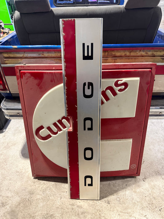 Tailgate LE Panel OEM 1991 - 1993 Dodge Ram 1st Gen Cummins