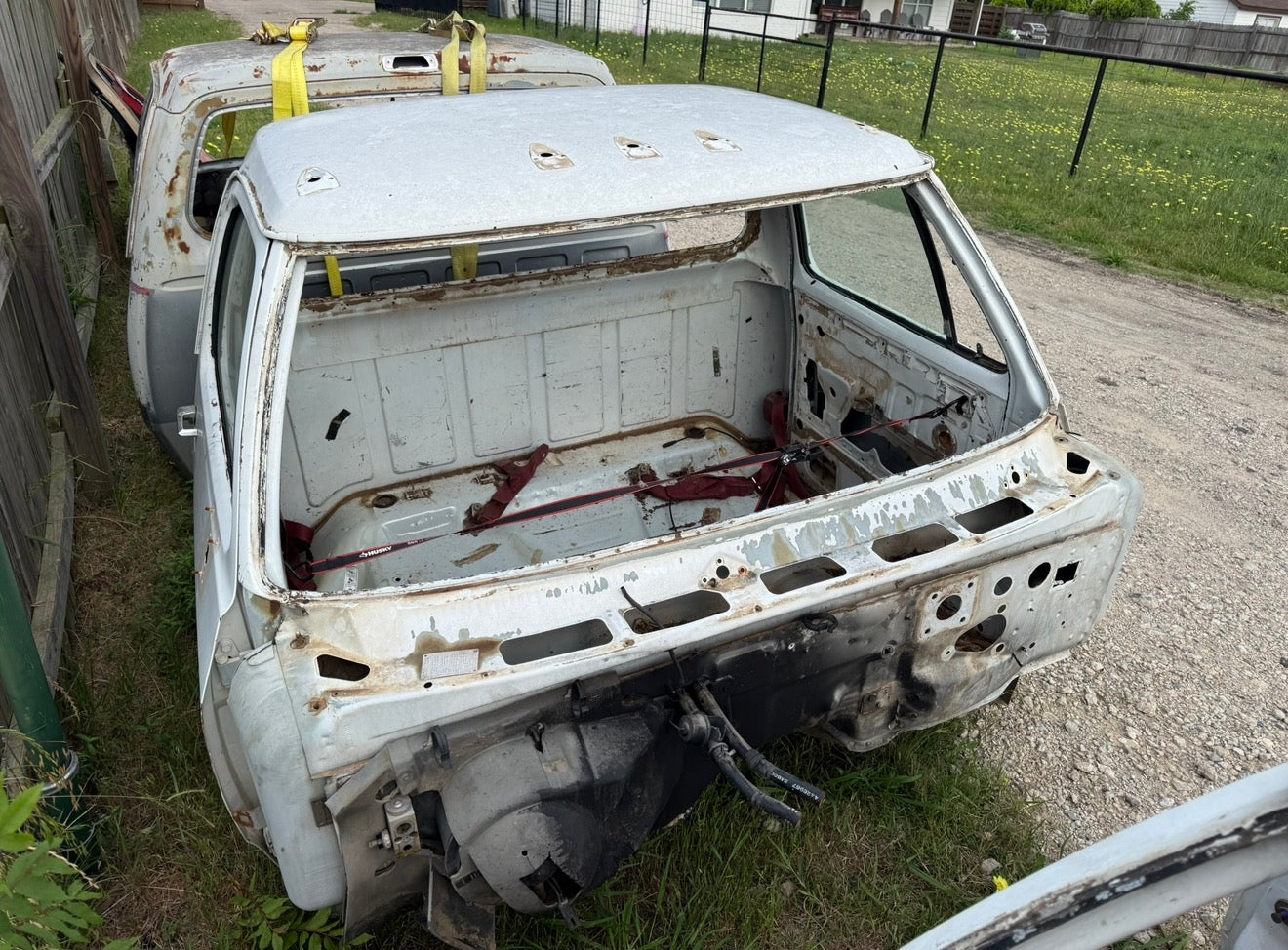 Single Cab White Truck Cab 1993 First Gen Cummins Dodge Ram Local Pickup