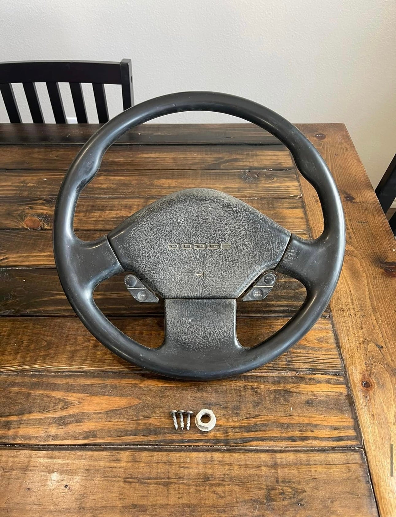 Steering Wheel (With Cruise Buttons)