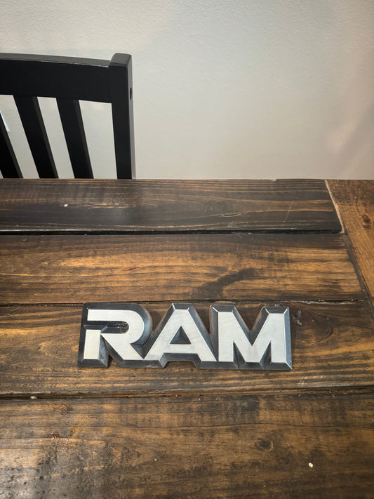 Emblem RAM Gas Truck