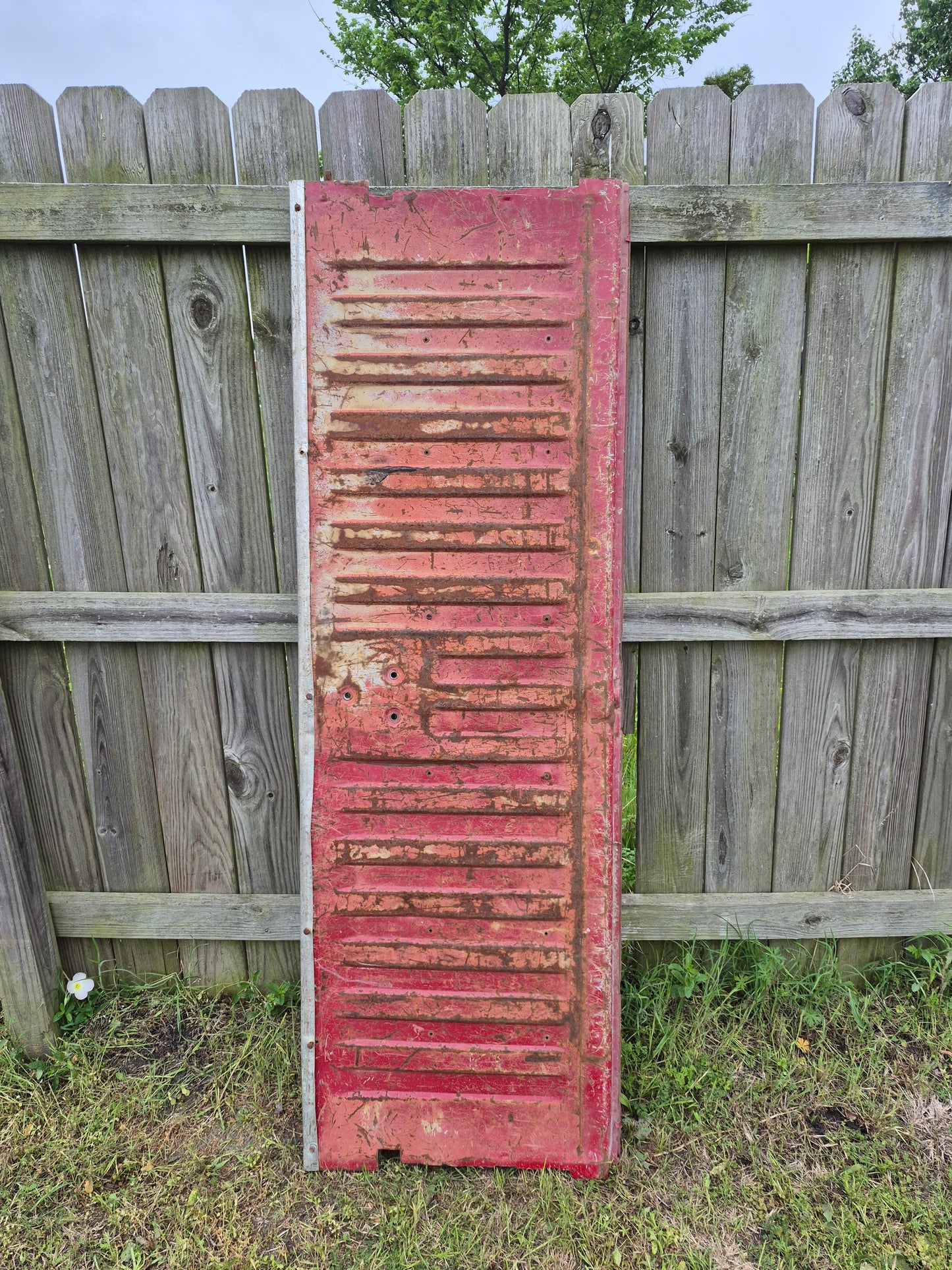 Tailgate Panel Stamped Dodge Ram Red Wall hanger or bench quality - 2 (Local Pick UP Only)