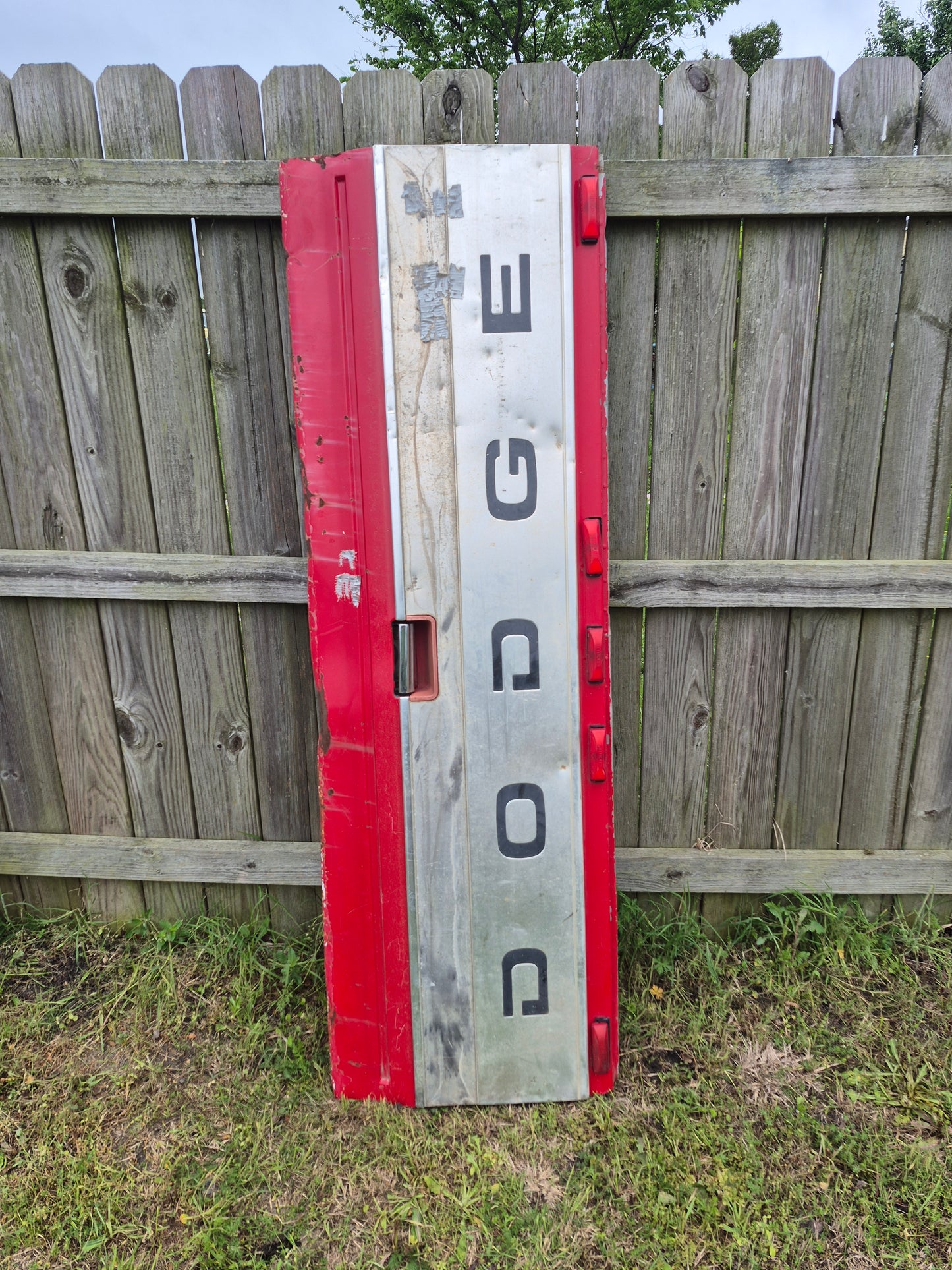 Tailgate Panel Red First Gen Cummins - 3 (Local Pick UP Only)