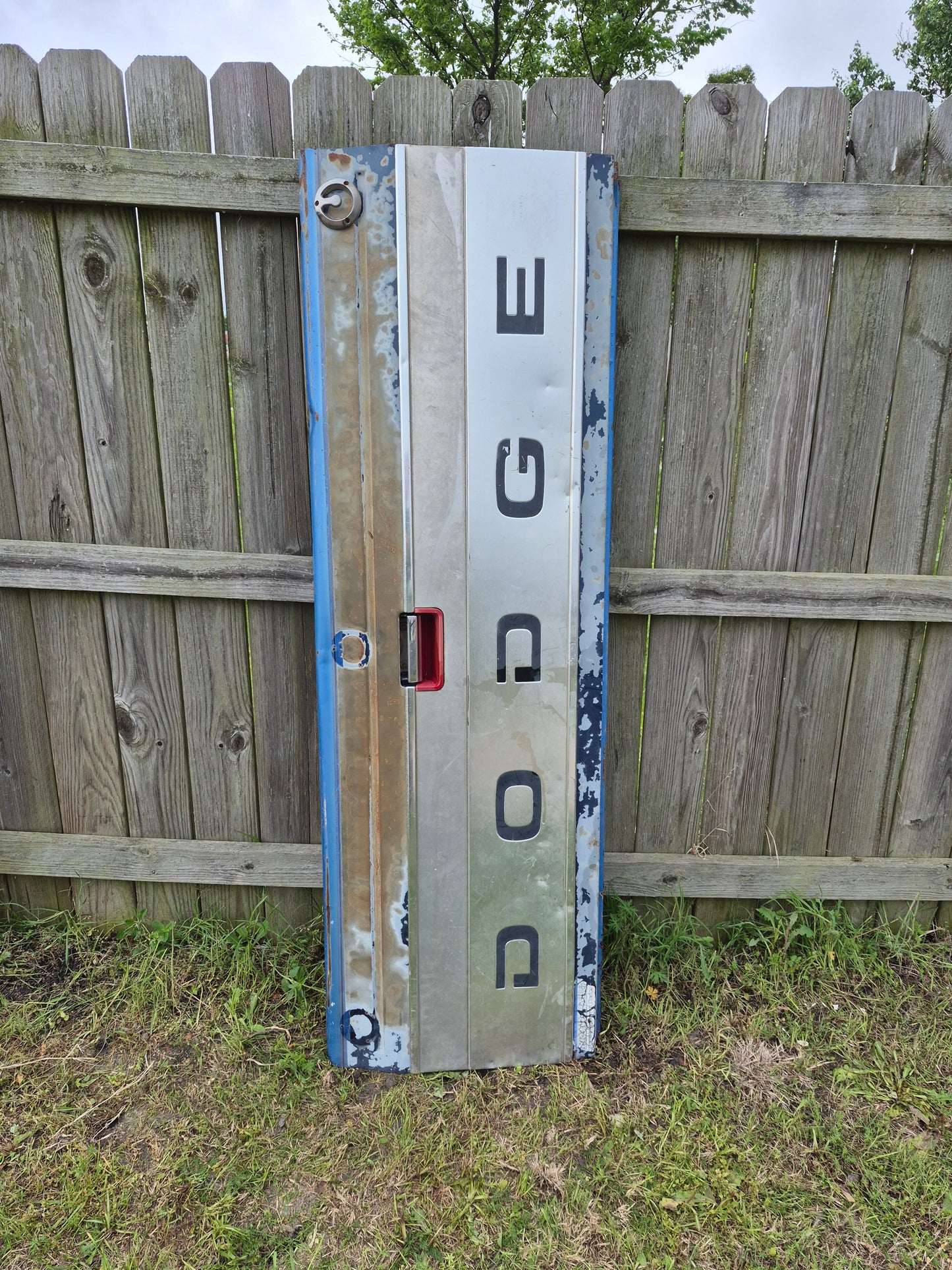 Tailgate Panel Blue First Gen Cummins - Local Pick Up (Contact Us for Shipping Quote)